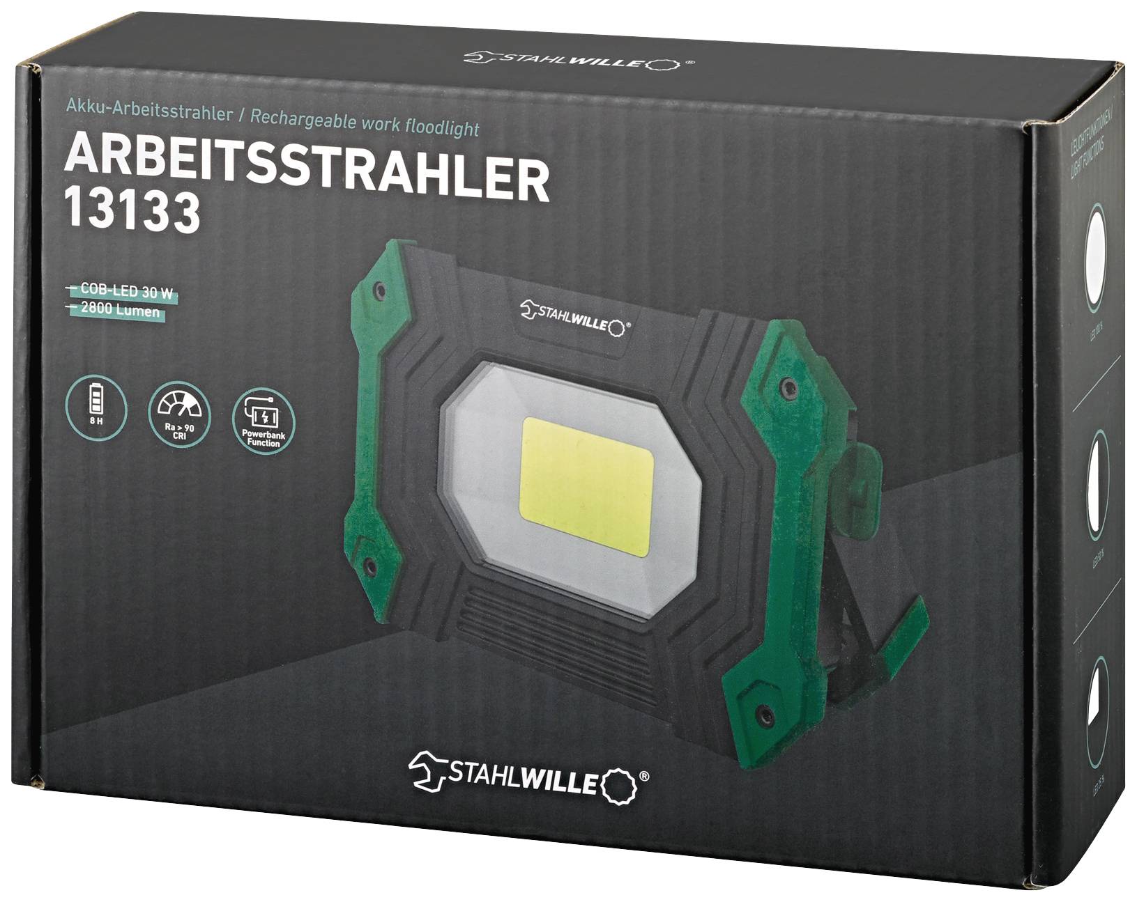 Stahlwille 13133 Baustrahler 30W 2800lm 77490015