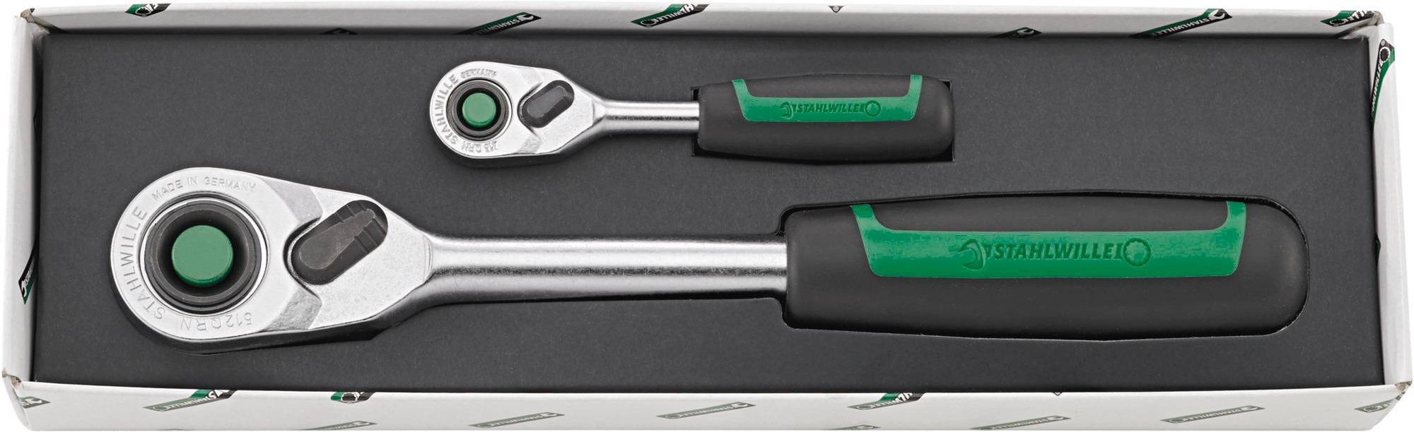 Stahlwille 415QR/512QR 91336421 Feinzahnknarre 1/2", 1/4"