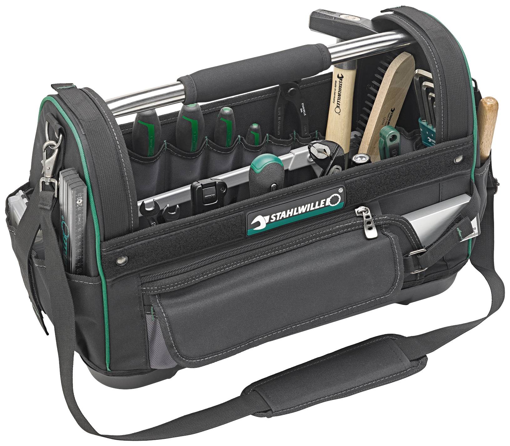 Stahlwille 13219/58 91530901 Universal, Handwerker, Heimwerker Werkzeugtasche bestückt 58teilig (L x B x H) 520 x 280 x 358mm