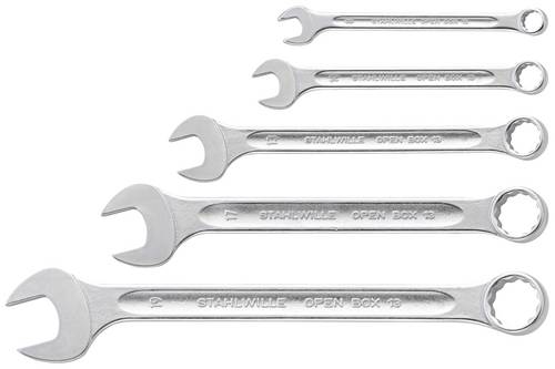 Stahlwille 96400809 13/5 Ring-Maulschlüssel-Satz 5teilig Schlüsselweite (Metrisch) 8 - 19 mm