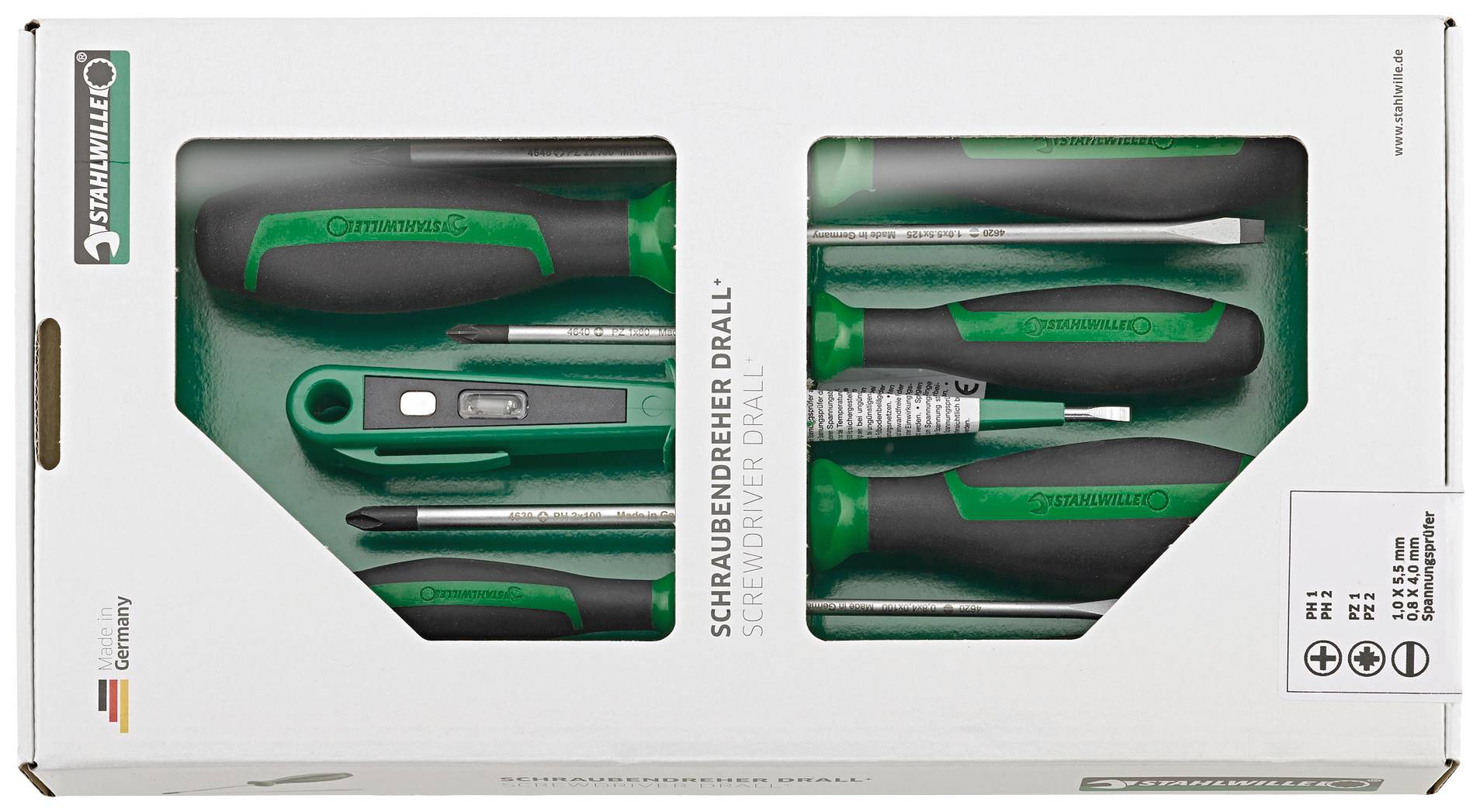 Stahlwille 4698 Werkstatt Schraubendreher-Set 7teilig