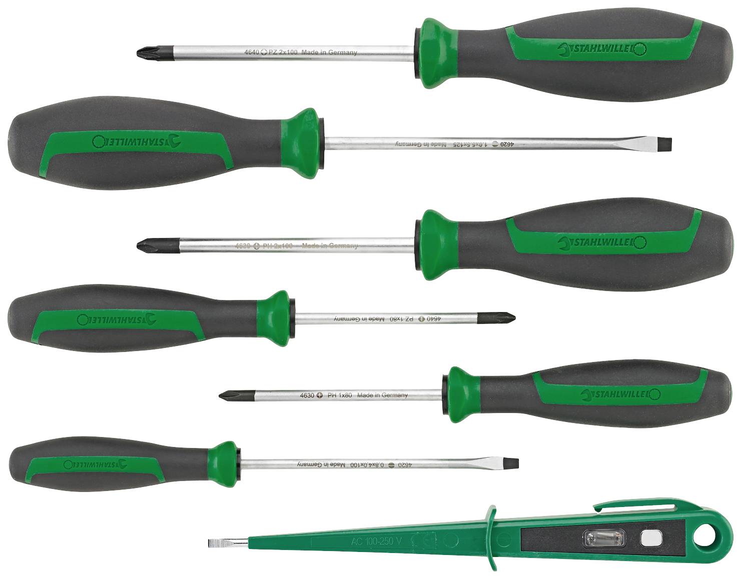 Stahlwille 4698 Werkstatt Schraubendreher-Set 7teilig