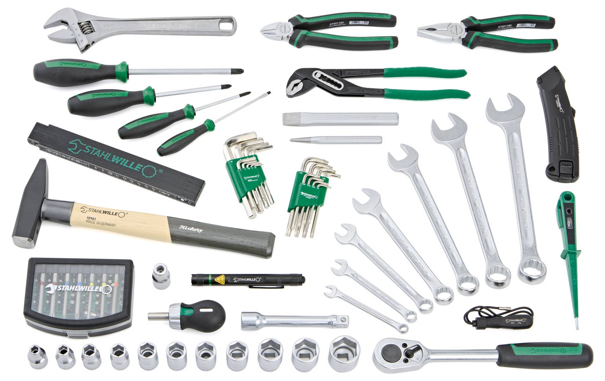 Ein silberner Nockenriegel mit rotierender Zunge, der zum Sichern von Schränken oder Schubladen verwendet wird. Er verfügt über ein kreisförmiges Schlüsselloch in der Mitte.