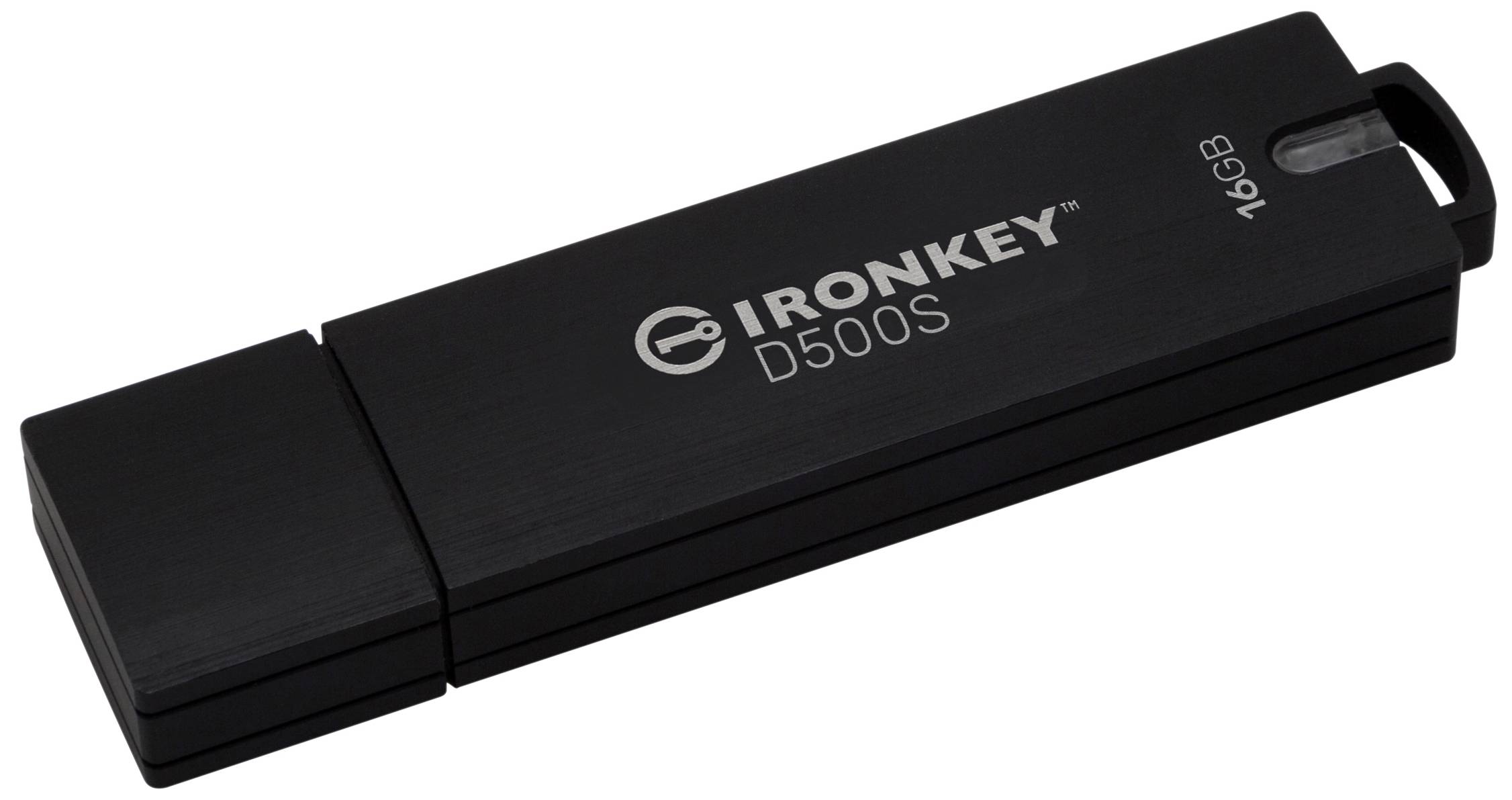 Kingston IronKey D500S USB-Stick 16 GB Schwarz IKD500S/16GB USB-A (USB 3.2 Gen 1)