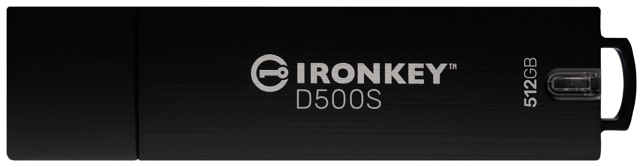 Kingston IronKey D500S USB-Stick 512 GB Schwarz IKD500S/512GB USB-A (USB 3.2 Gen 1)
