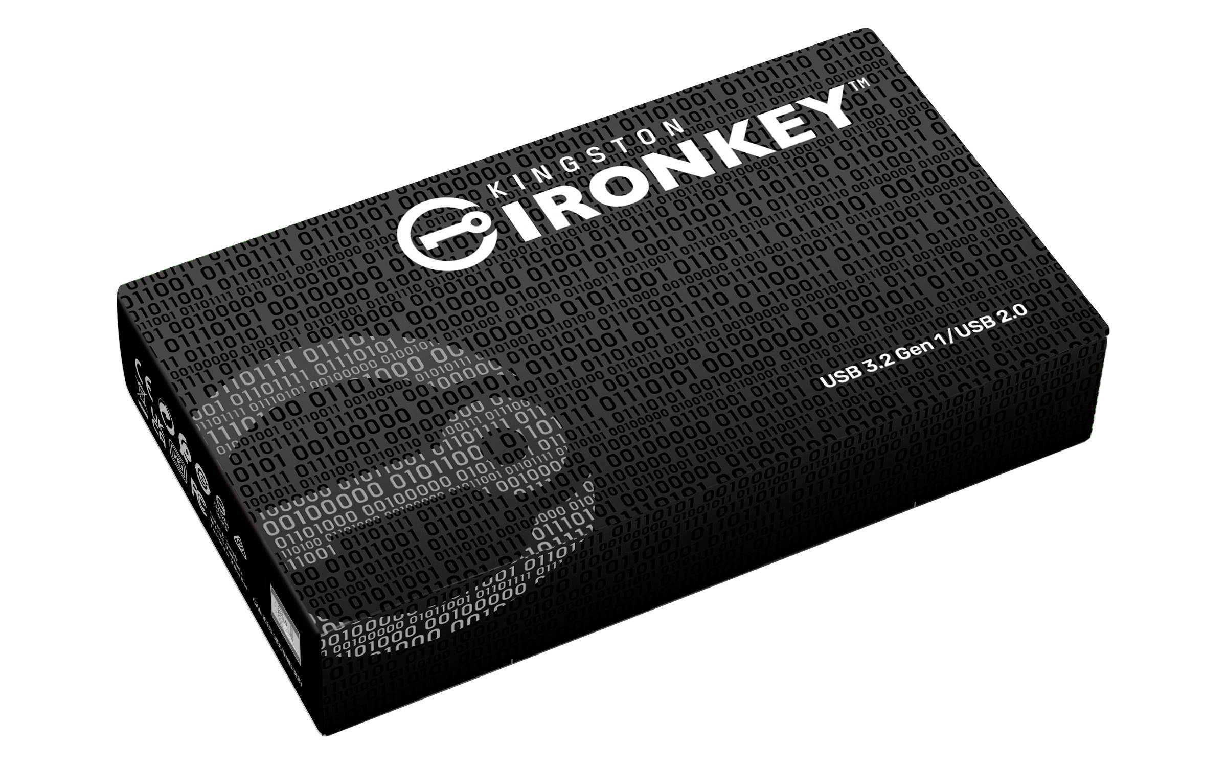 Kingston IronKey D500S USB-Stick 64 GB Schwarz IKD500S/64GB USB-A (USB 3.2 Gen 1)
