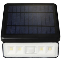 Sygonix SY-5972856 Solar-Wandstrahler mit Bewegungsmelder LED LED fest eingebaut 8W Schwarz Sygonix SY-5972856 Solar-Wandstrahler mit Bewegungsmelder LED LED fest eingebaut 8W Schwarz