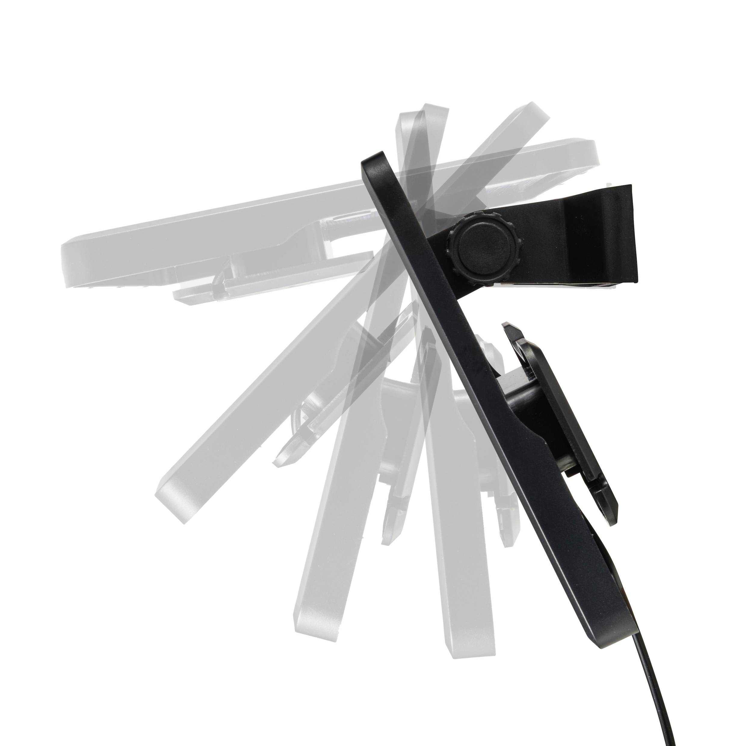 Sygonix SY-5972856 Solar-Wandstrahler mit Bewegungsmelder LED LED fest eingebaut 8W Schwarz