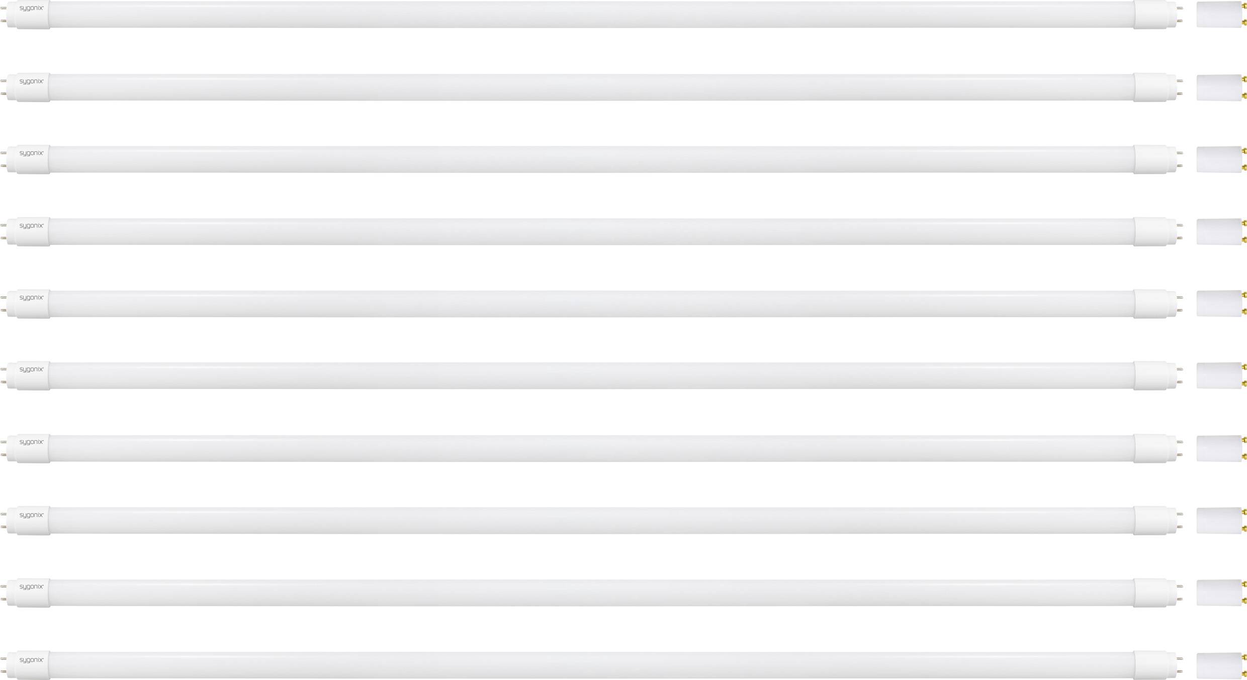 Sygonix LED-Röhre EEK: E (A - G) G13 T8 17.5W Kaltweiß (Ø x L) 28mm x 1500mm nicht dimmbar 10St.