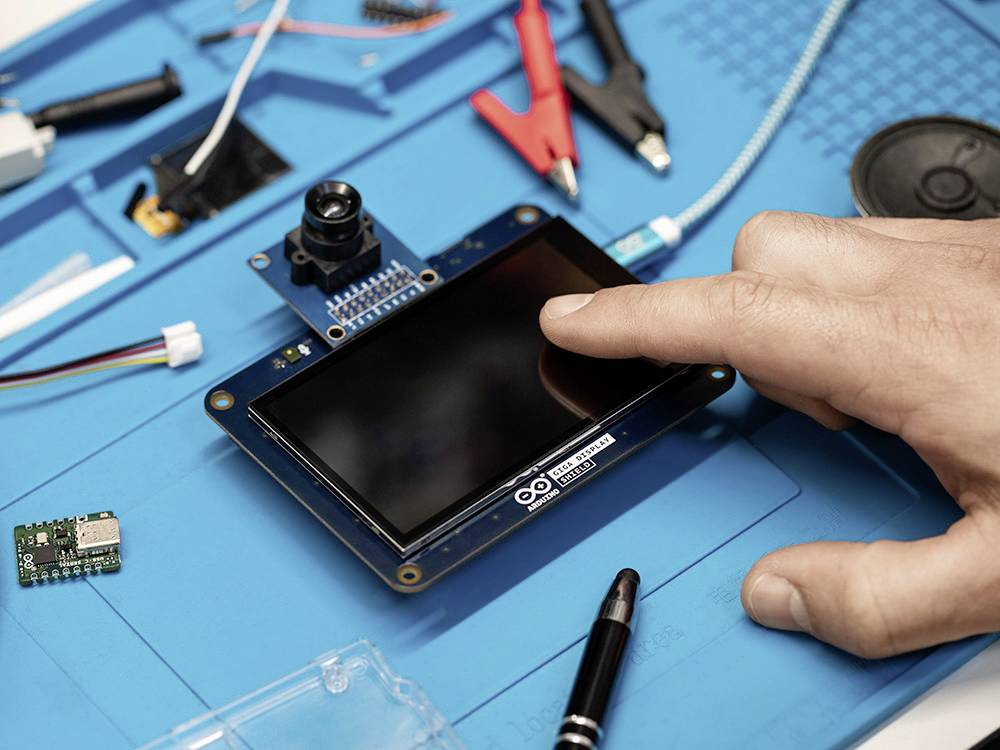 Arduino GIGA Display Shield Touchscreen-Monitor 10.1 cm (3.97 Zoll) 800 x 480 Pixel