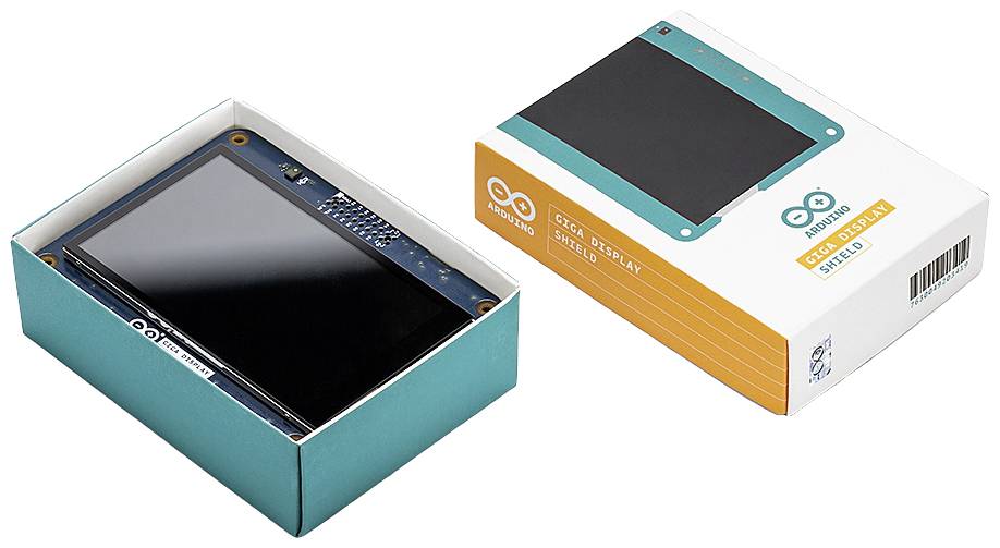 Arduino GIGA Display Shield Touchscreen-Monitor 10.1cm (3.97 Zoll) 800 x 480 Pixel