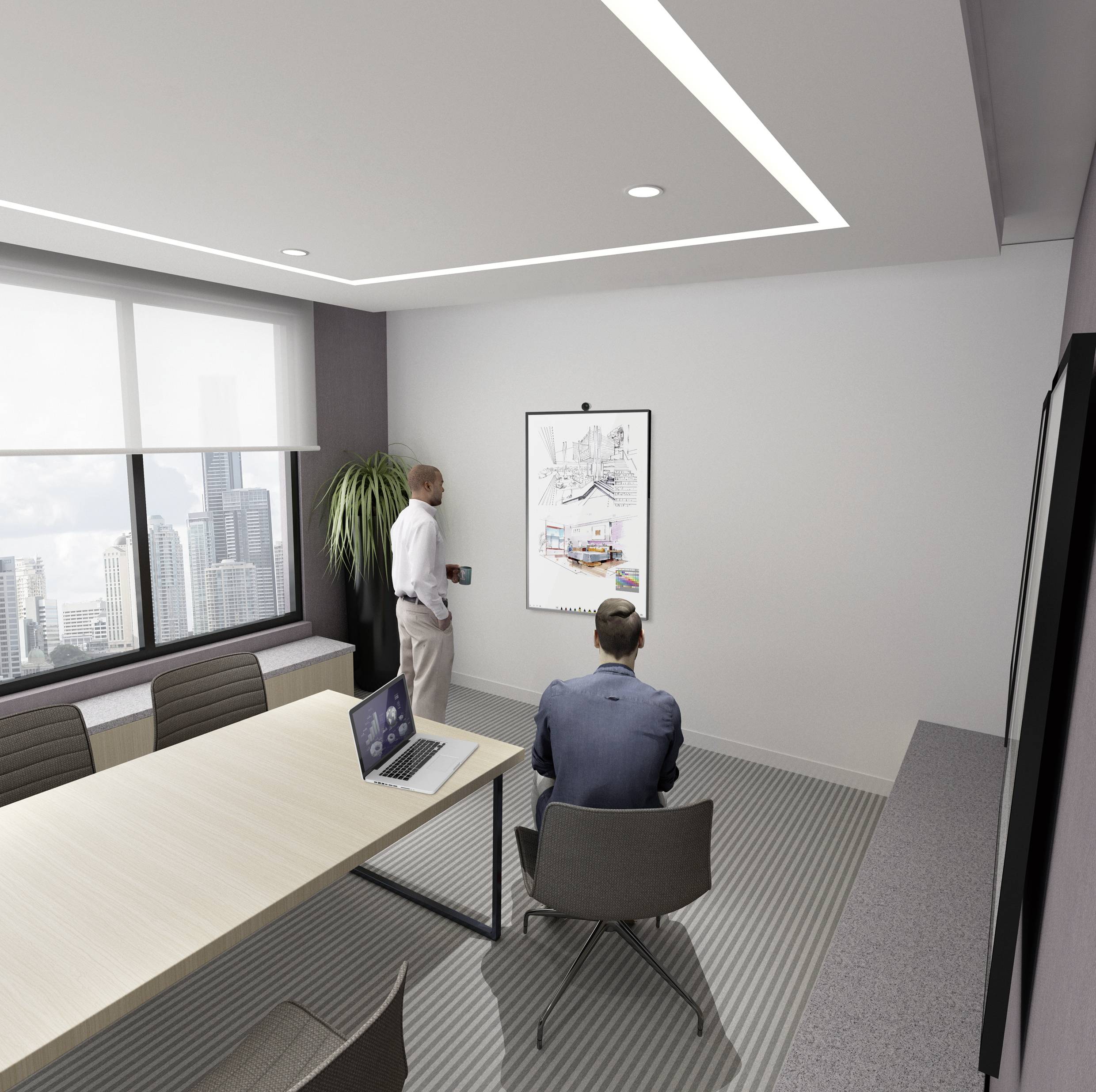 SpeaKa Professional SP-DS-100 TV-Wandhalterung 94,0cm (37") - 203,2cm (80") Drehbar, Querformat, Hochformat