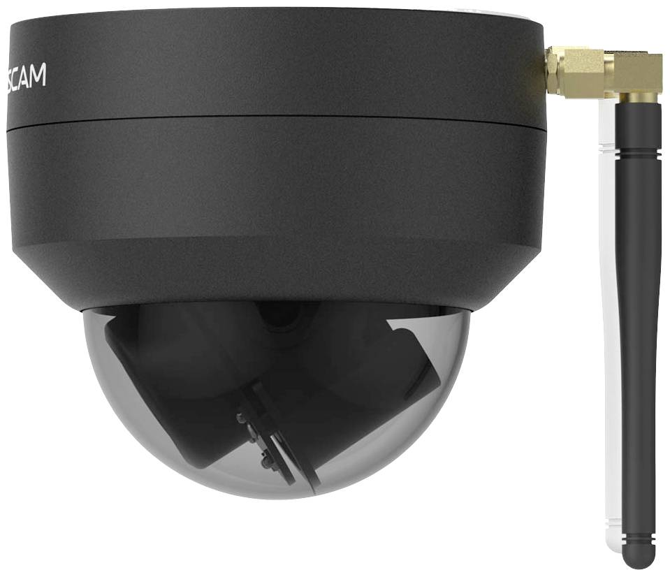 Foscam D4Z (Black) WLAN IP Überwachungskamera 2304 x 1536 Pixel