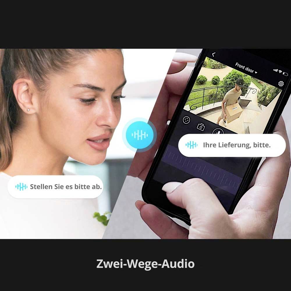 Foscam SD4 (black) WLAN IP Überwachungskamera 2304 x 1536 Pixel