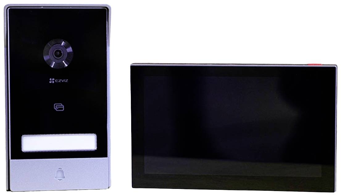 ezviz CS-HP7-R100-1W2TFC Video-Türsprechanlage Komplett-Set