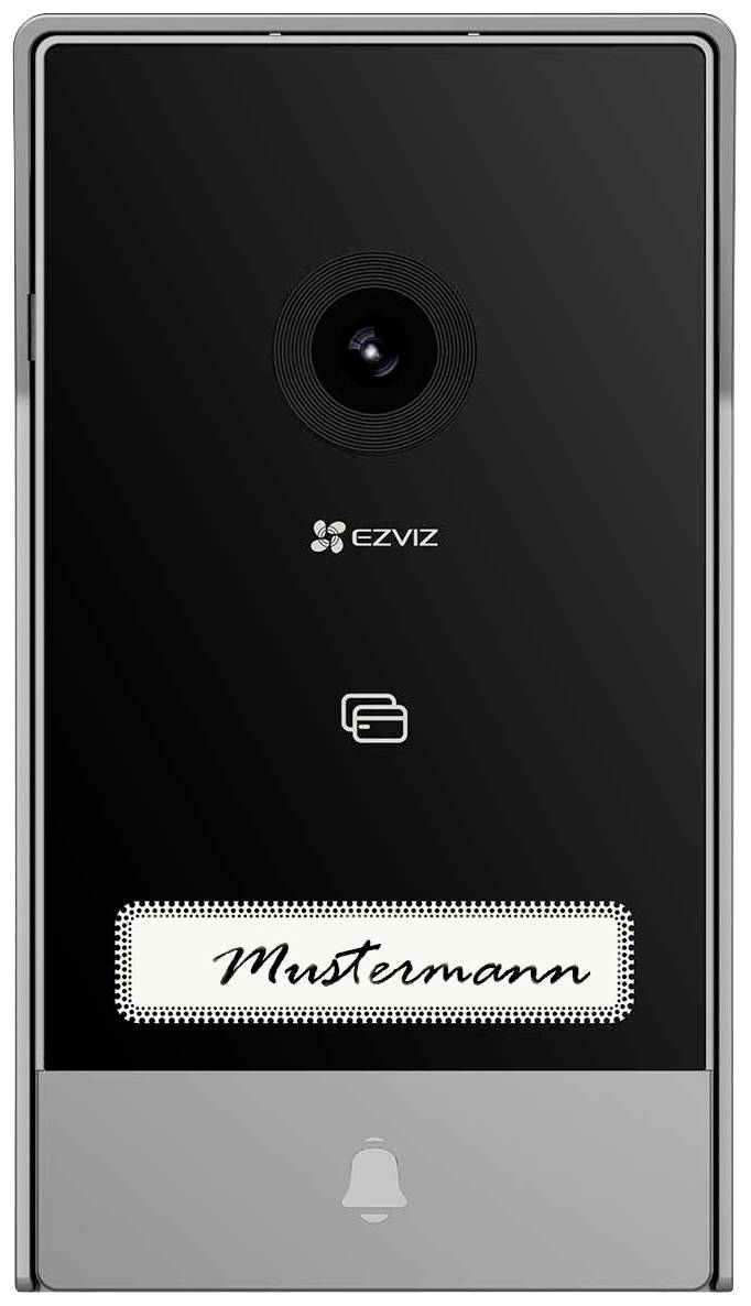Ezviz CS-HP7-R100-1W2TFC Video-Türsprechanlage Komplett-Set