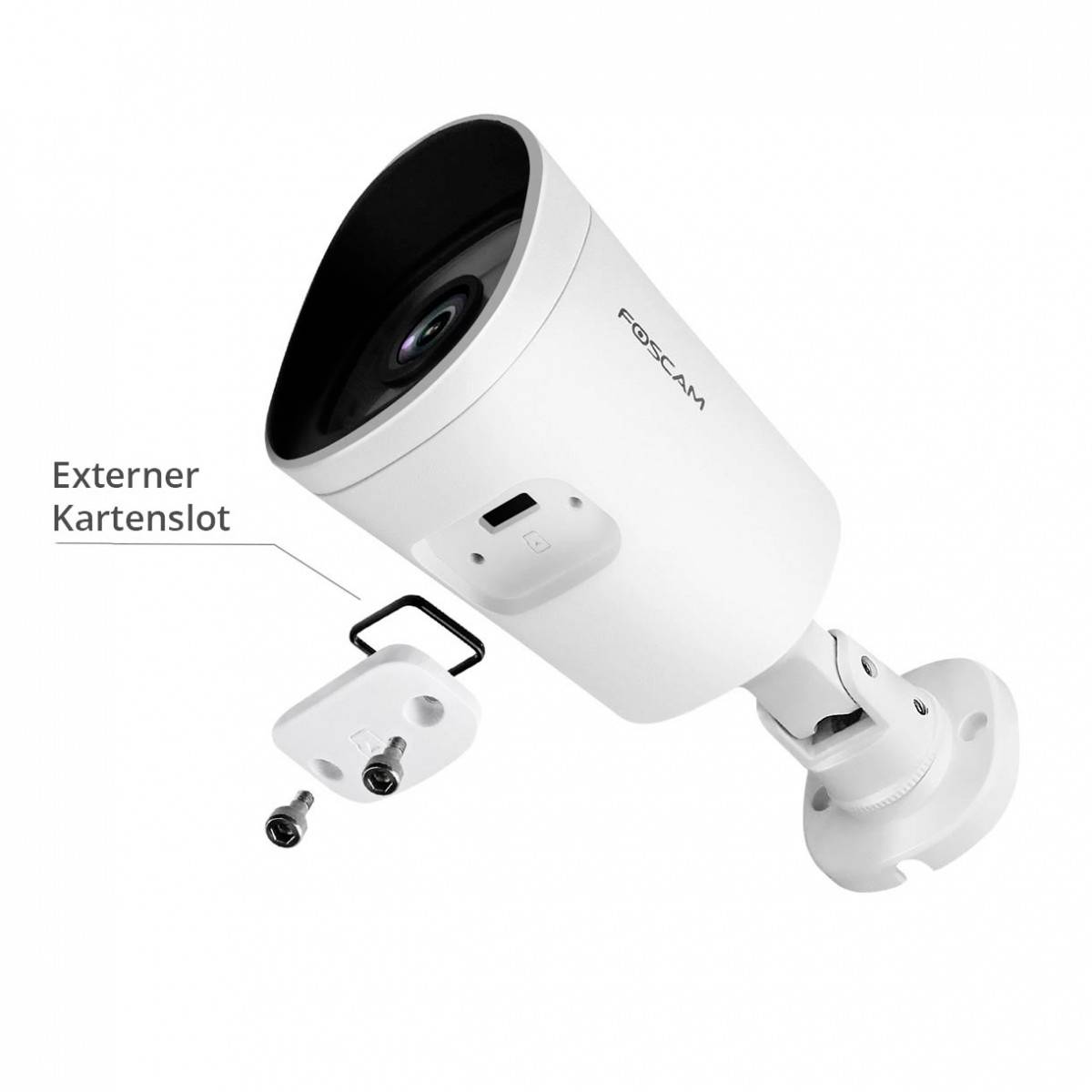 Foscam G4C WLAN IP Überwachungskamera 2560 x 1440 Pixel