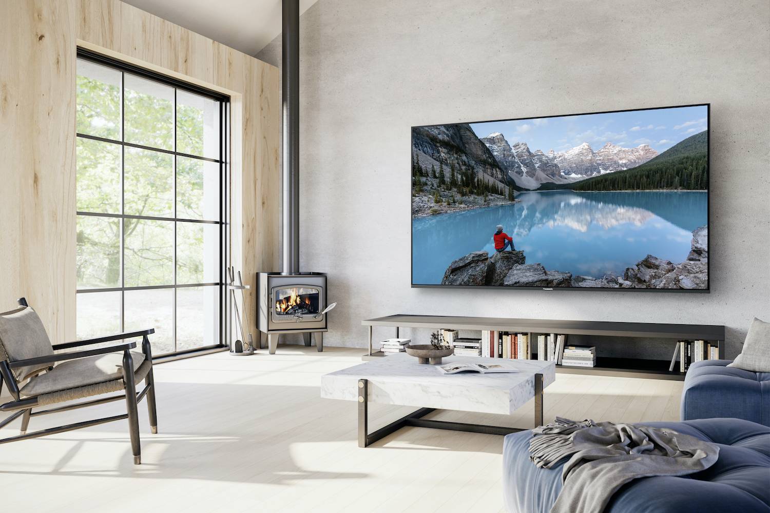 Panasonic TX-55MXW834 LCD-TV 139cm 55 Zoll EEK G (A - G) DVB-T2, DVB-T2 HD, DVB-S2, DVB-C Schwarz