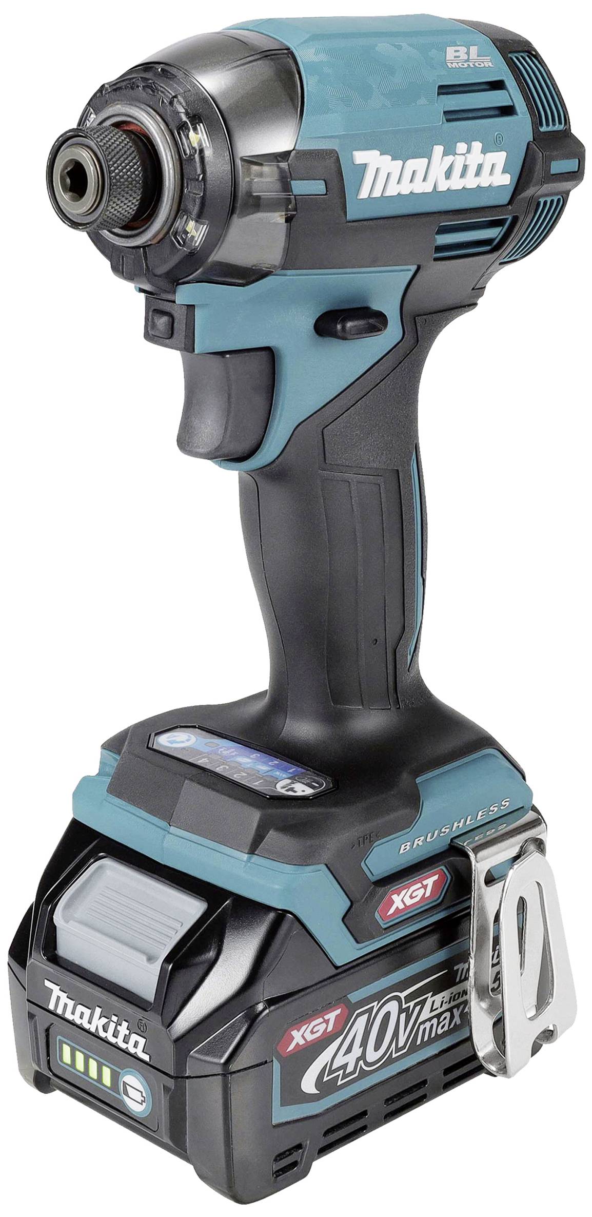 Makita TD002GD202 Akku-Schlagschrauber 220 Nm 40 V Anzahl mitgelieferte Akkus 2 2.5 Ah Li-Ion inkl. 2. Akku, inkl. Ladegerät, inkl. Koffer