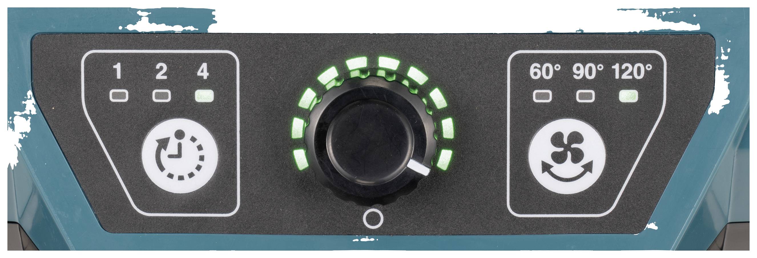 Makita CF003GZ Akku-Gebläse Luftdurchsatz 120 m³/min Luftgeschwindigkeit 5 m/s 40V ohne Akku, ohne Ladegerät