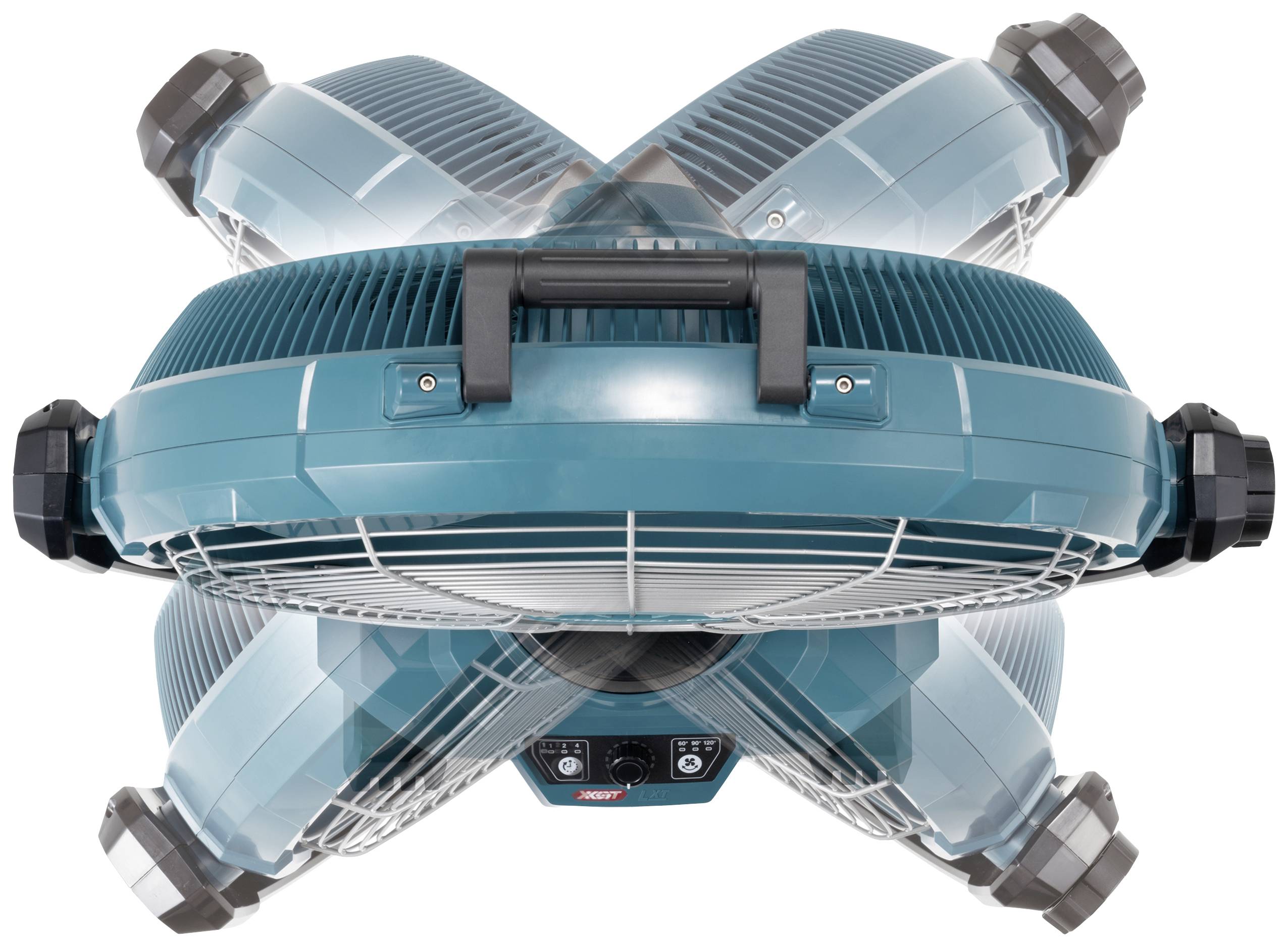 Makita CF003GZ Akku-Gebläse Luftdurchsatz 120 m³/min Luftgeschwindigkeit 5 m/s 40V ohne Akku, ohne Ladegerät