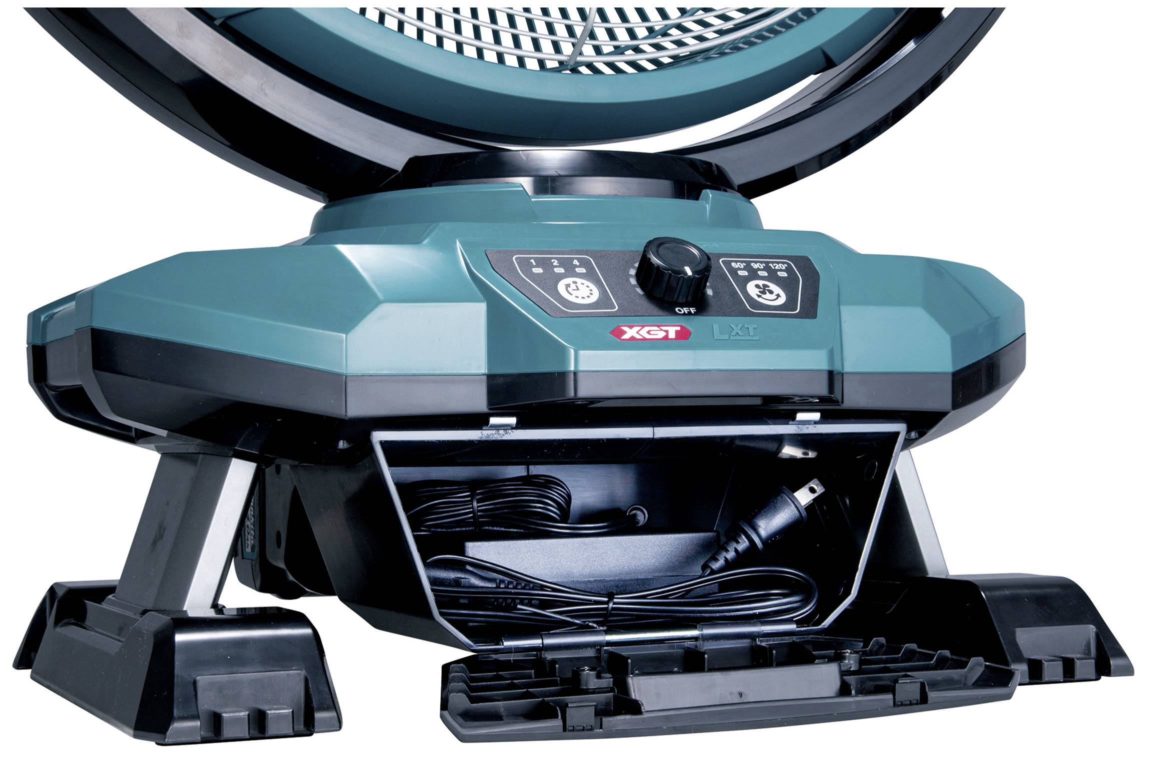 Makita CF003GZ Akku-Gebläse Luftdurchsatz 120 m³/min Luftgeschwindigkeit 5 m/s 40V ohne Akku, ohne Ladegerät