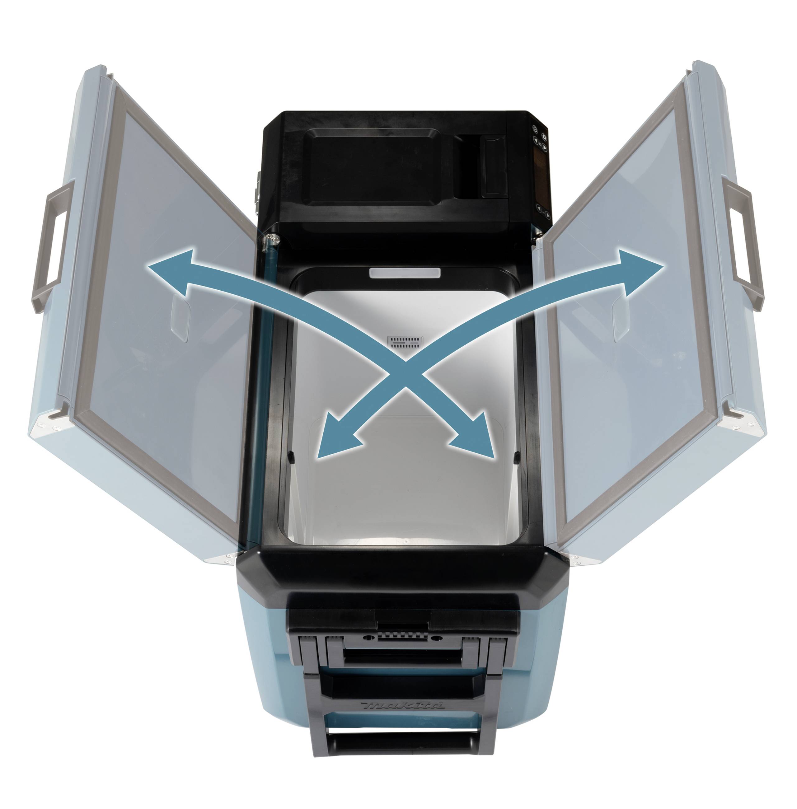 Makita CW004GZ Akku-Kühlbox & Heizbox 18 V, 40V Türkis, Schwarz 29l -18°C