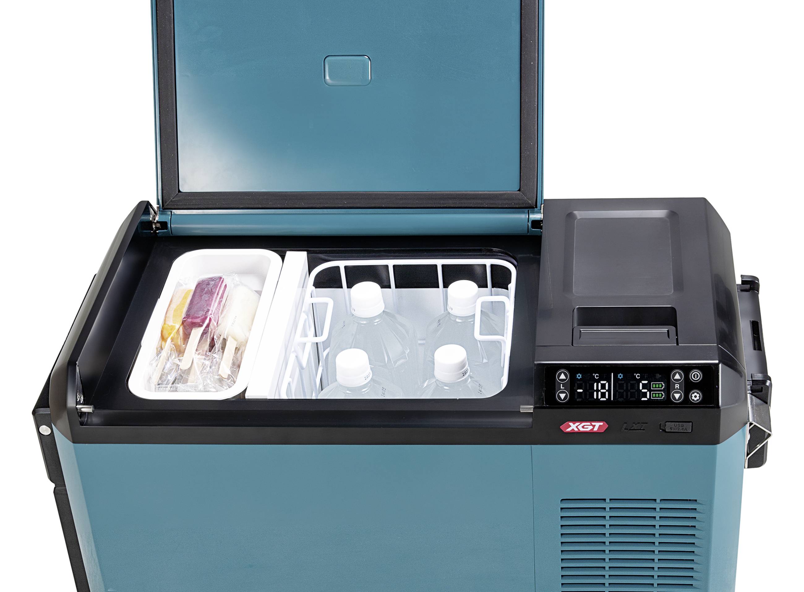 Makita CW004GZ Akku-Kühlbox & Heizbox 18 V, 40 V Türkis, Schwarz 29 l -18 °C