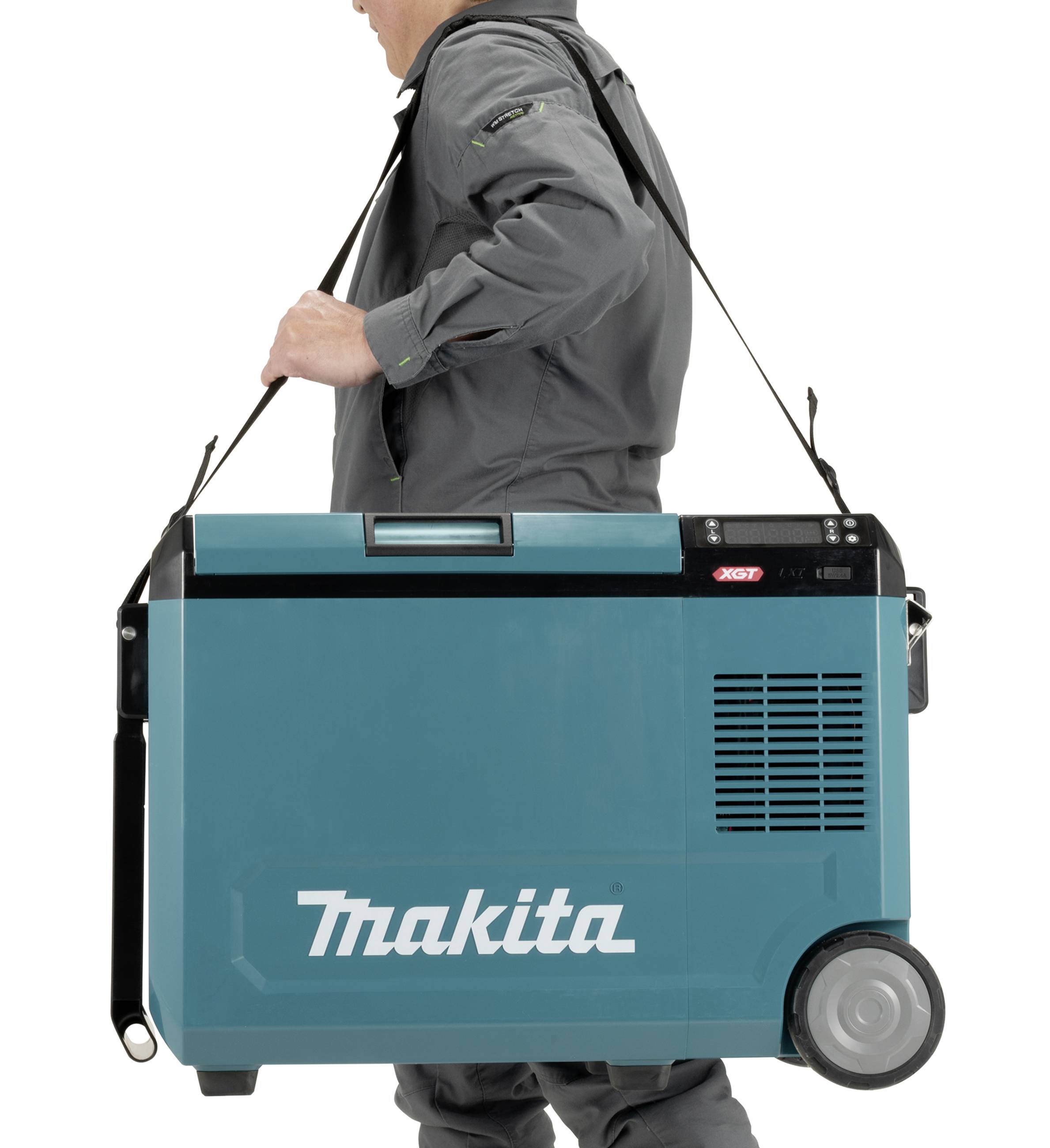 Makita CW004GZ Akku-Kühlbox & Heizbox 18 V, 40V Türkis, Schwarz 29l -18°C
