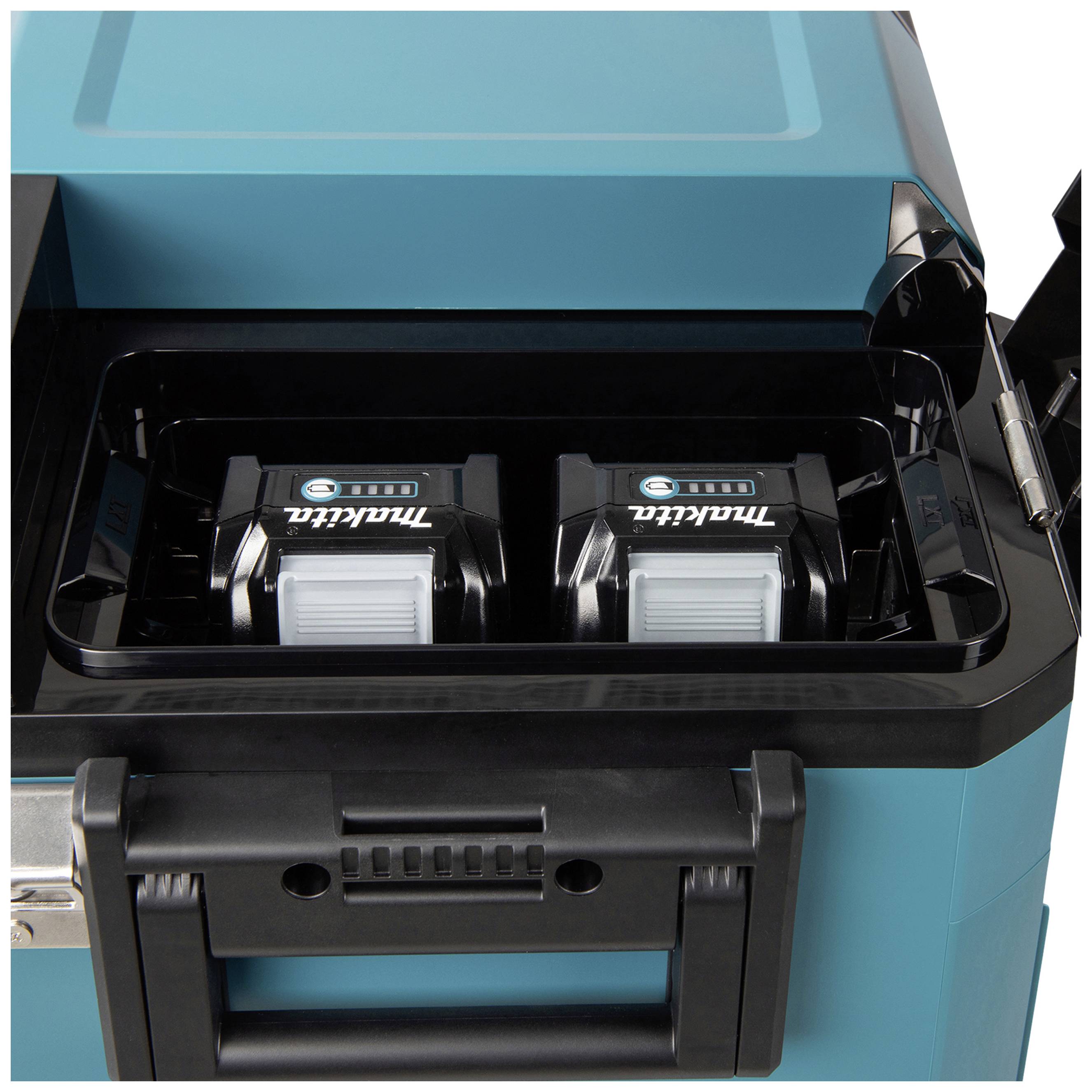 Makita CW004GZ Akku-Kühlbox & Heizbox 18 V, 40 V Türkis, Schwarz 29 l -18 °C