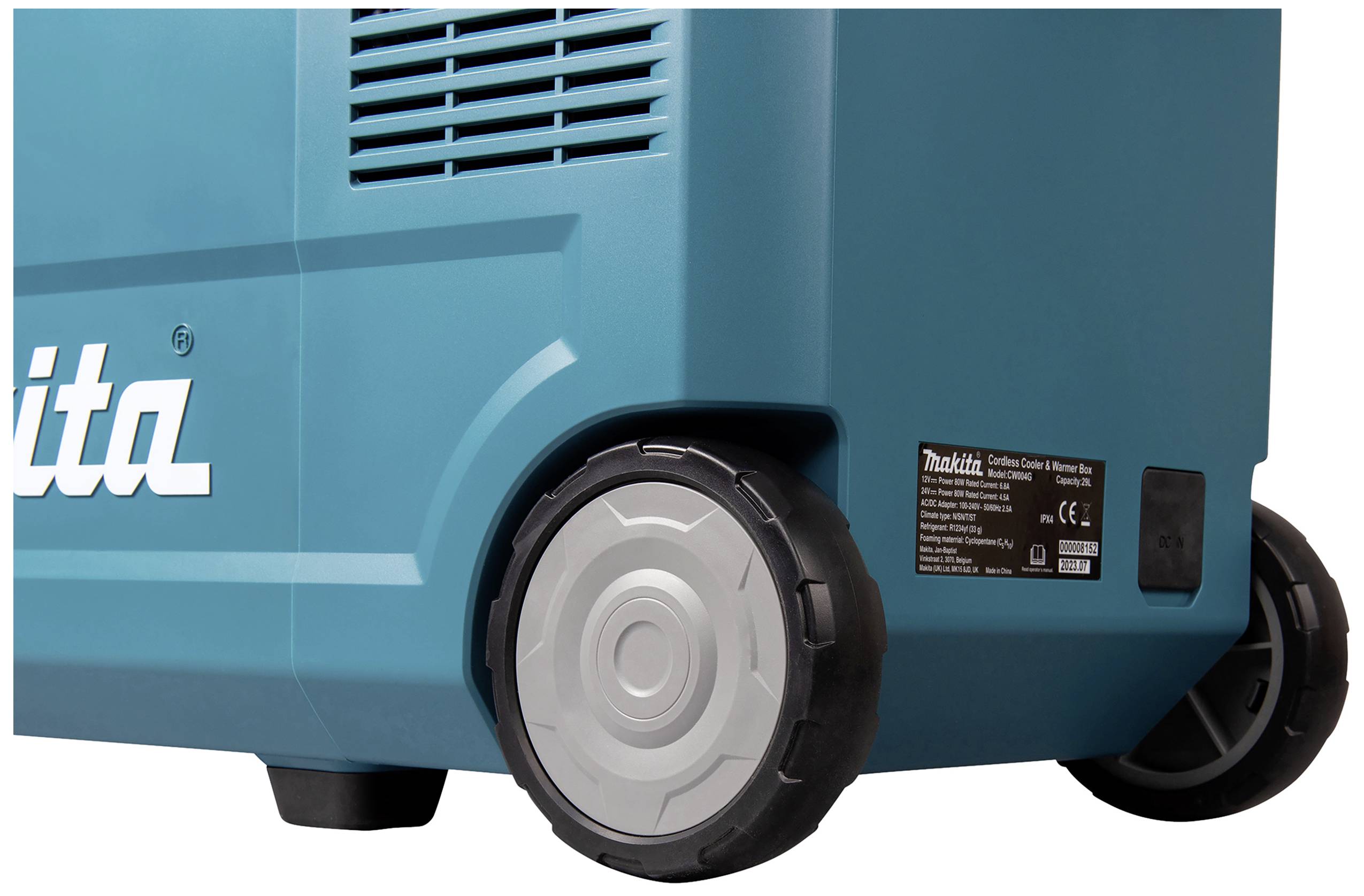 Makita CW004GZ Akku-Kühlbox & Heizbox 18 V, 40 V Türkis, Schwarz 29 l -18 °C