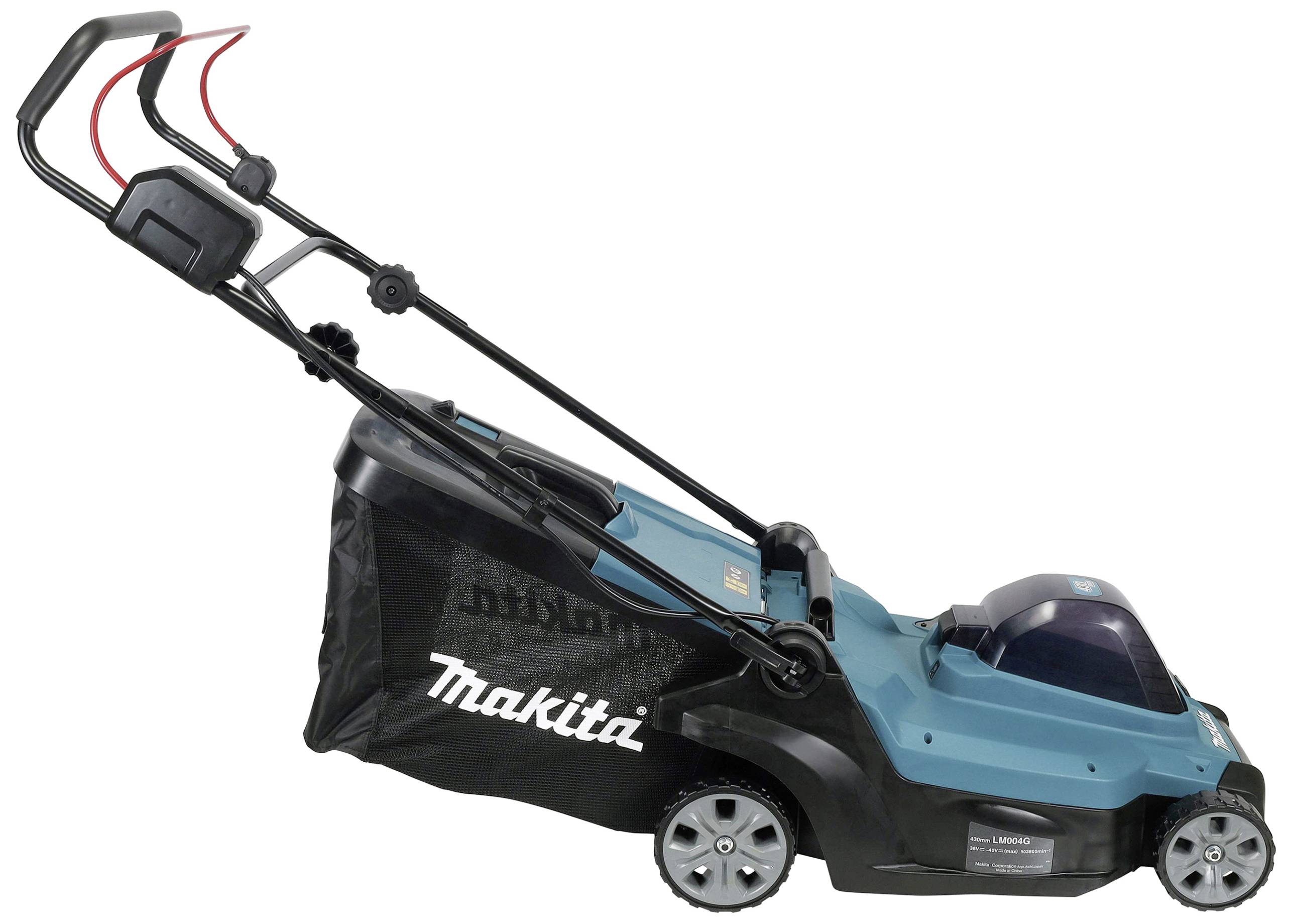 Makita LM004GZ Akku Akku-Rasenmäher ohne Akku, ohne Ladegerät 740W 40V Schnittbreite (max.) 43cm Geeignet für 830m²