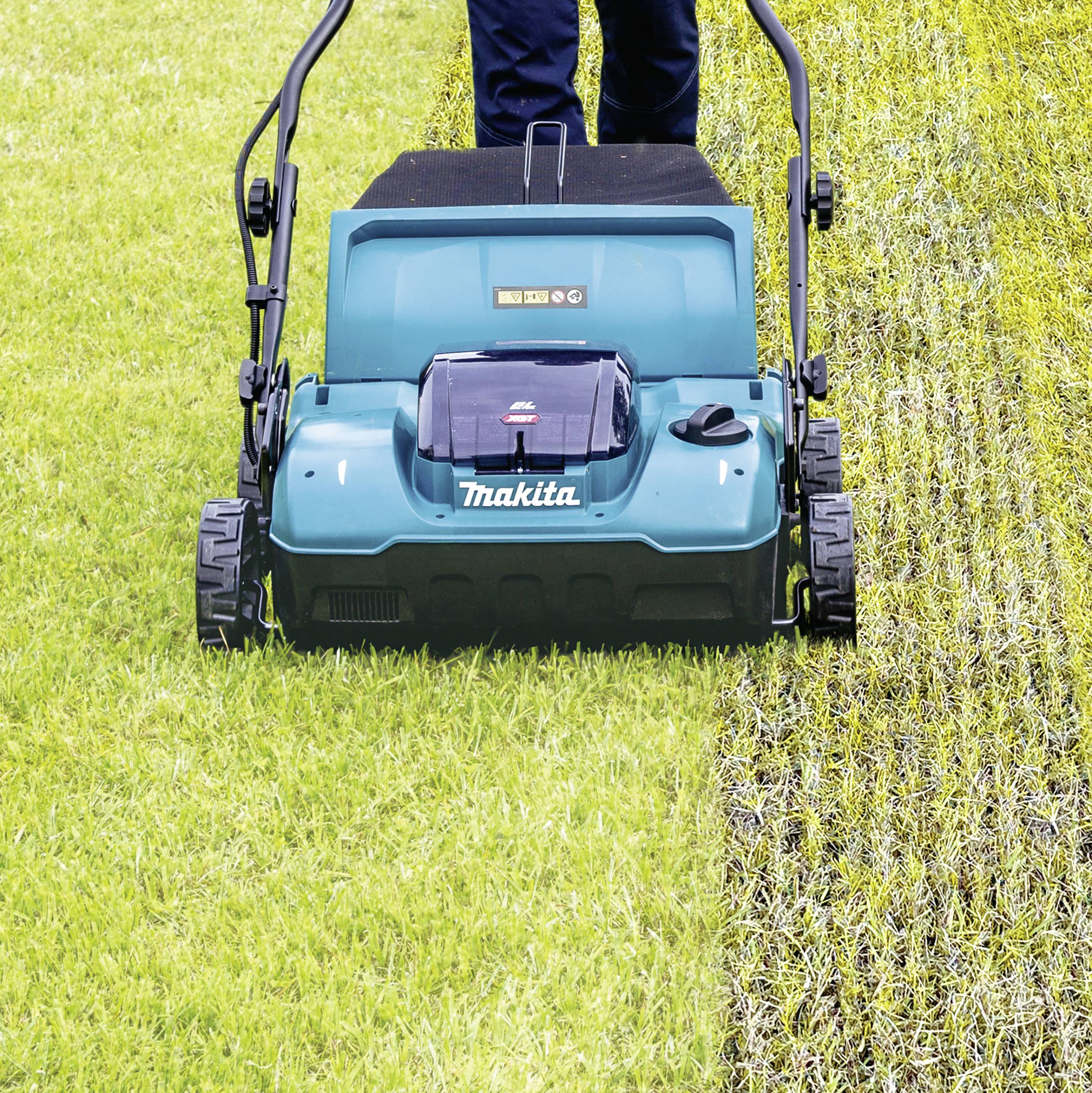 Makita UV001GZ Akku Vertikutierer ohne Akku, ohne Ladegerät Arbeitsbreite 38 cm