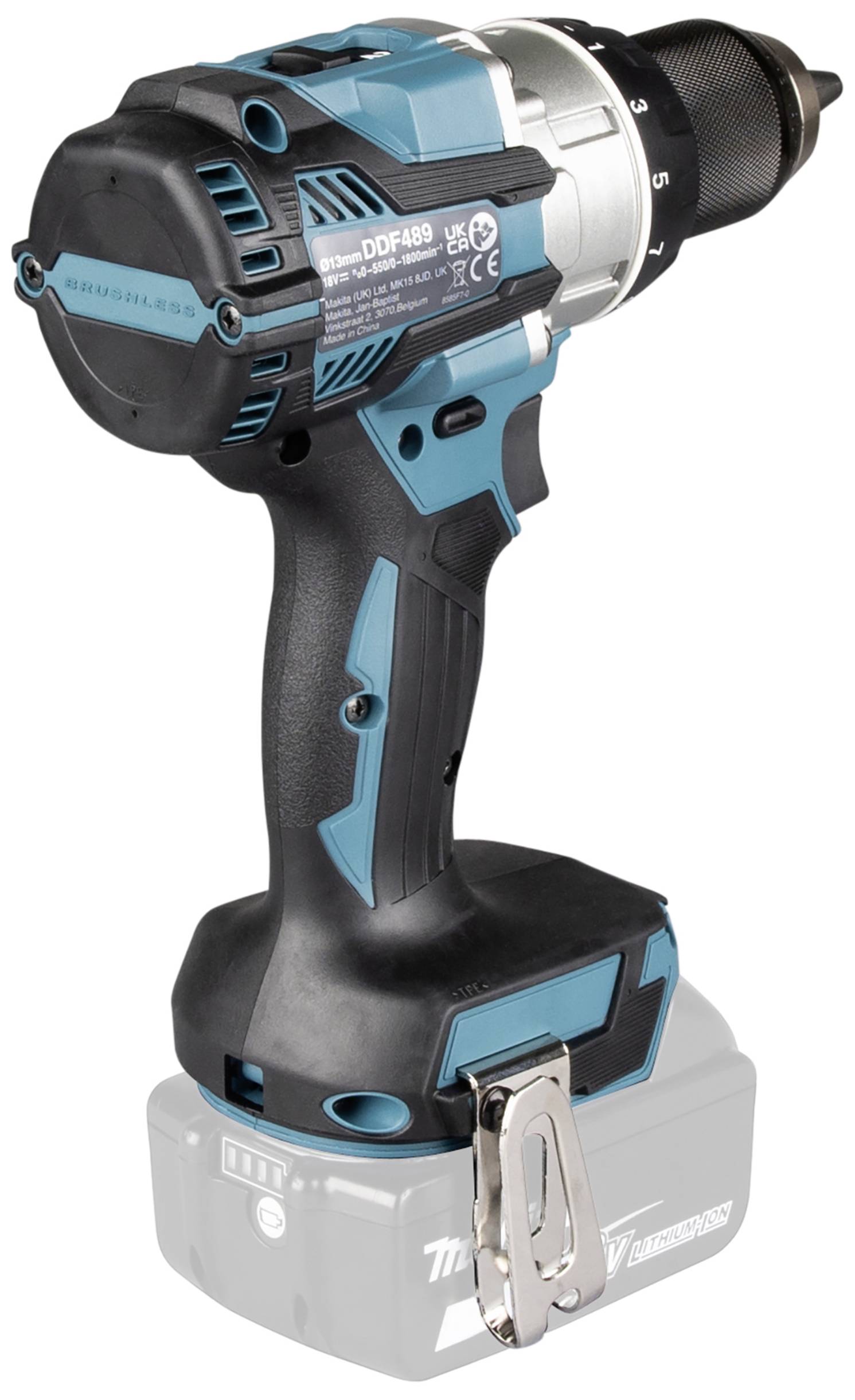 Makita DDF489Z DDF489Z Akku-Bohrschrauber 18V bürstenlos, ohne Akku, ohne Ladegerät