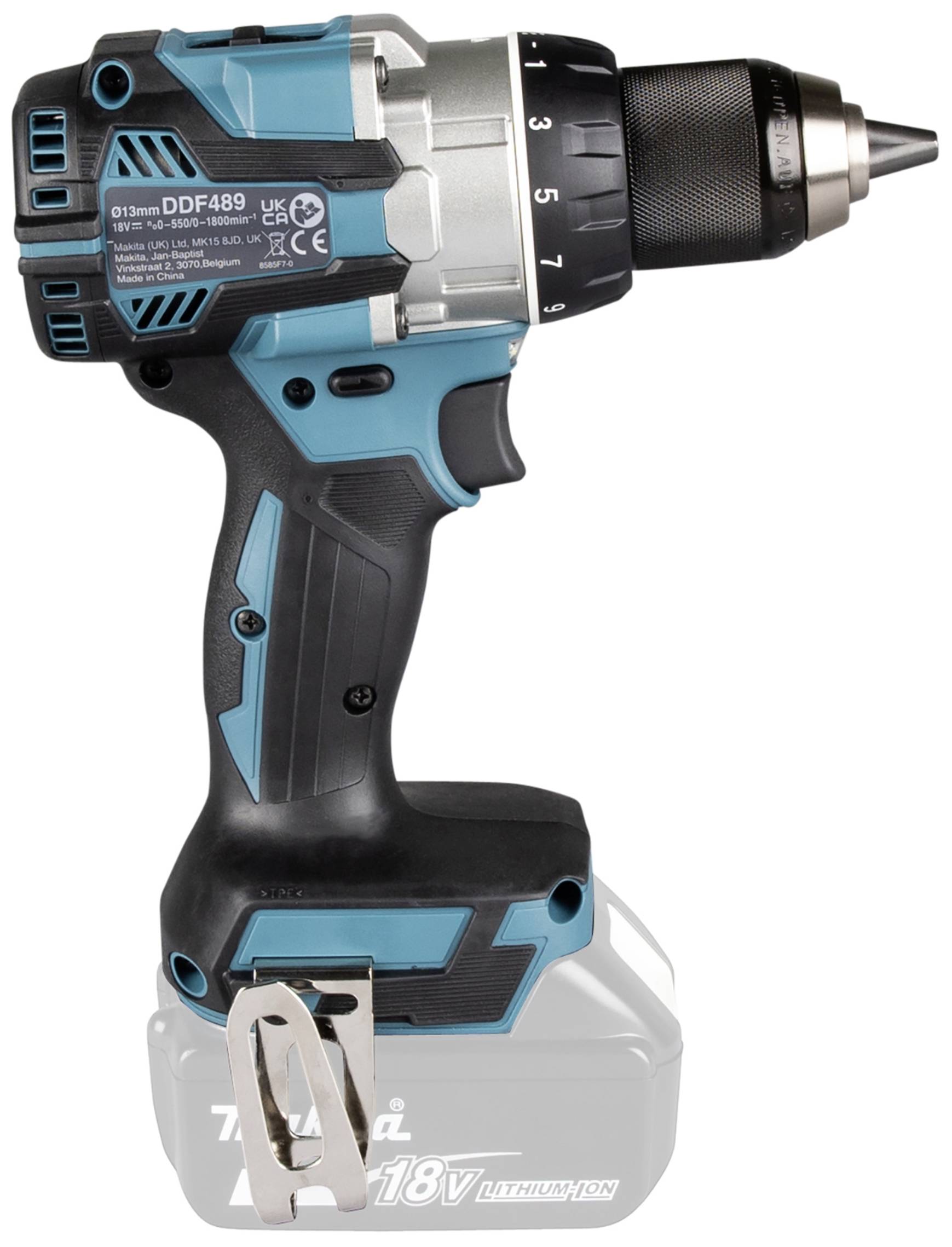 Makita DDF489Z DDF489Z Akku-Bohrschrauber 18V bürstenlos, ohne Akku, ohne Ladegerät