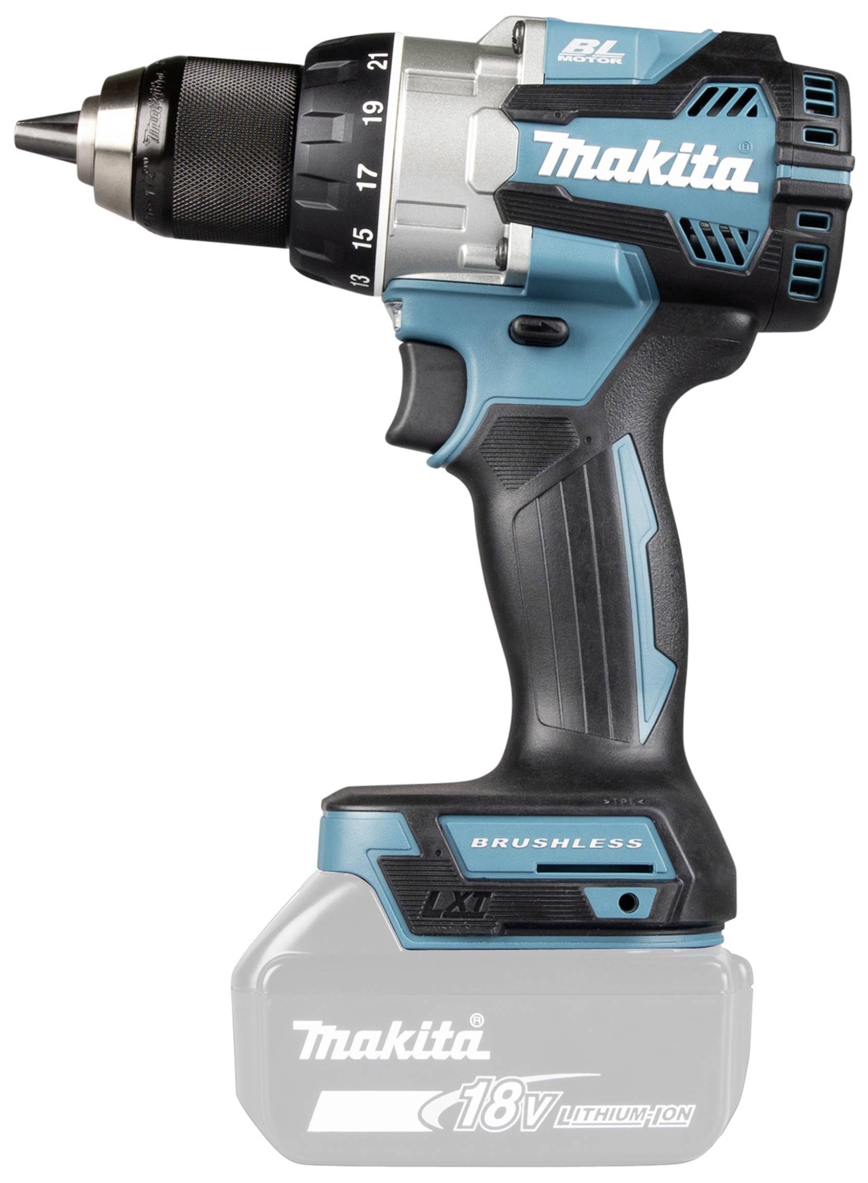 Makita DDF489Z DDF489Z Akku-Bohrschrauber 18V bürstenlos, ohne Akku, ohne Ladegerät