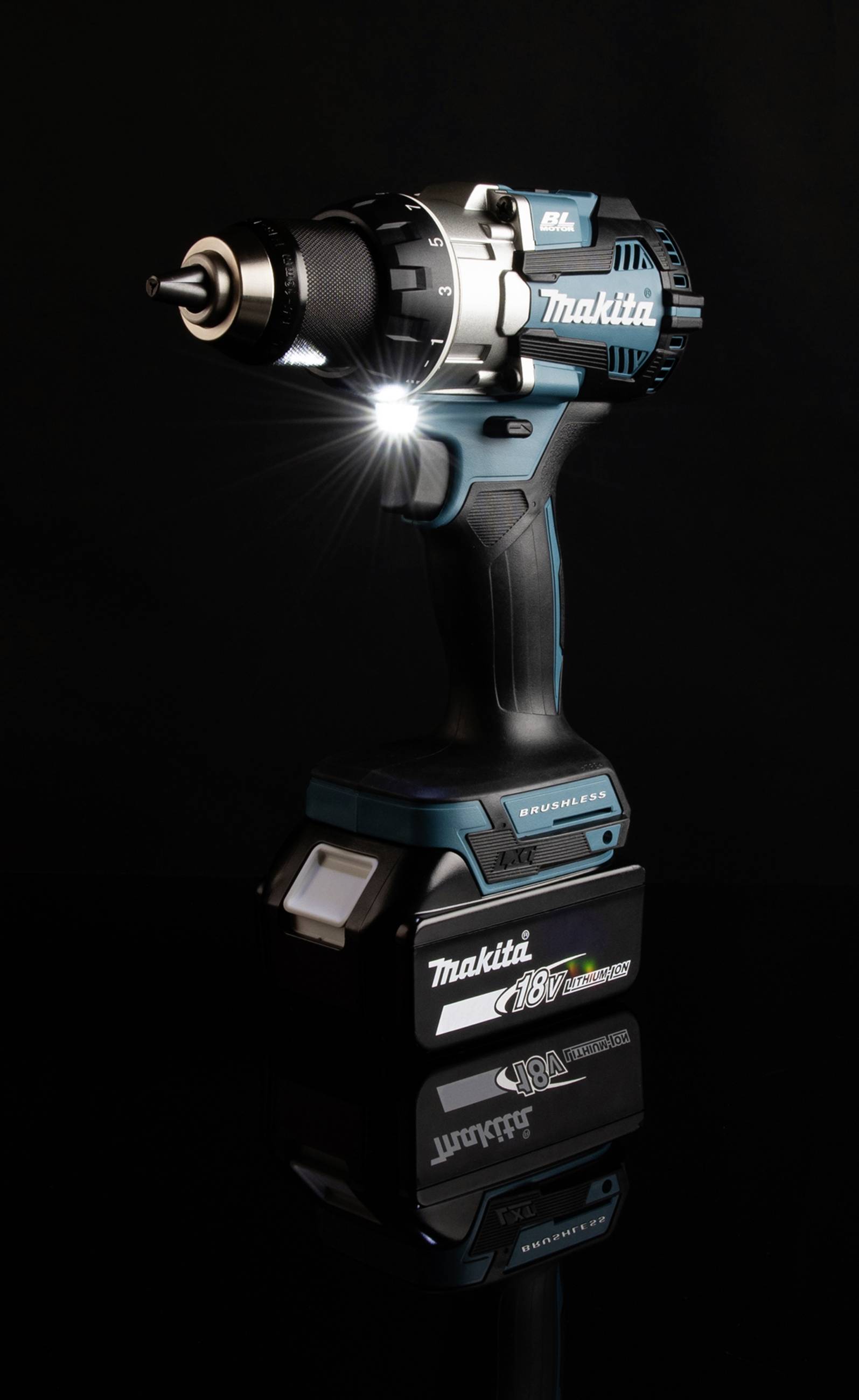 Makita DDF489Z DDF489Z Akku-Bohrschrauber 18V bürstenlos, ohne Akku, ohne Ladegerät