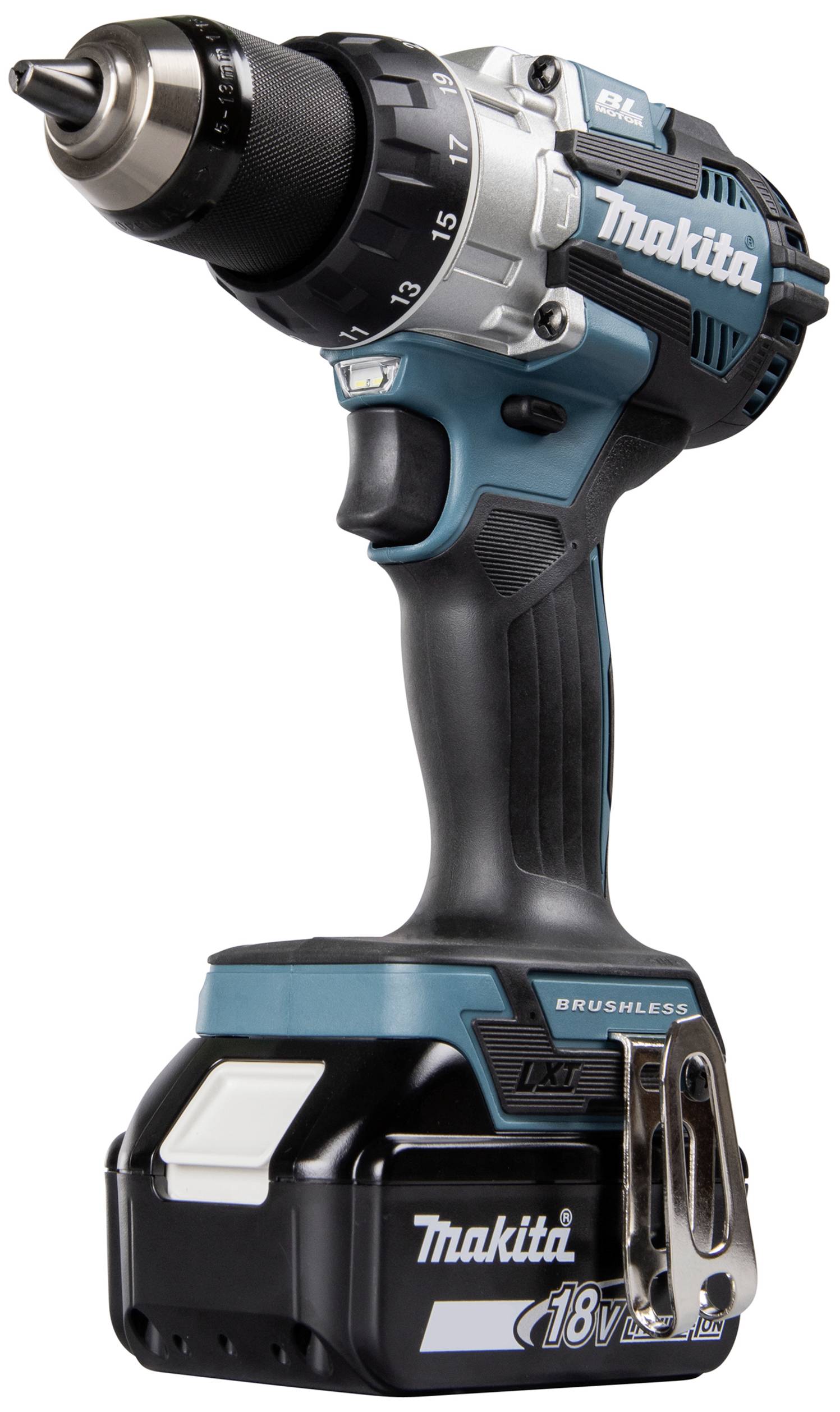 Makita DHP489RTJ 2-Gang-Akku-Schlagbohrschrauber 620W bürstenlos, inkl. 2. Akku, inkl. Ladegerät