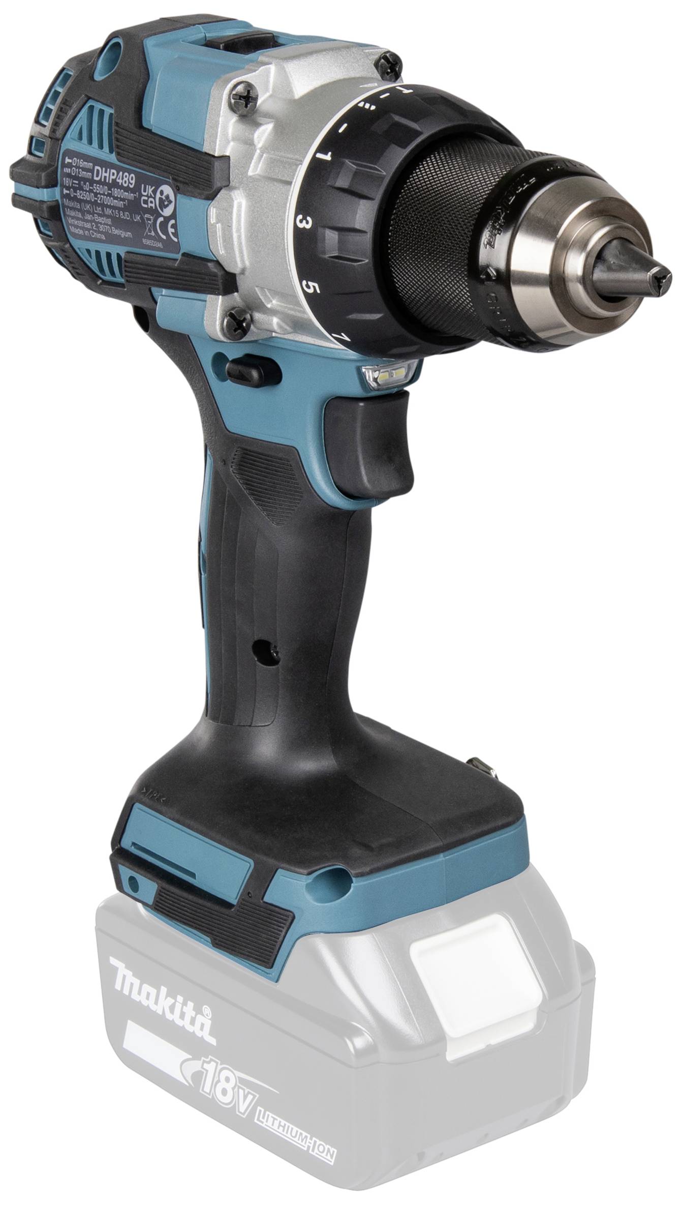 Makita DHP489Z 2-Gang-Akku-Schlagbohrschrauber 620W bürstenlos, ohne Akku, ohne Ladegerät