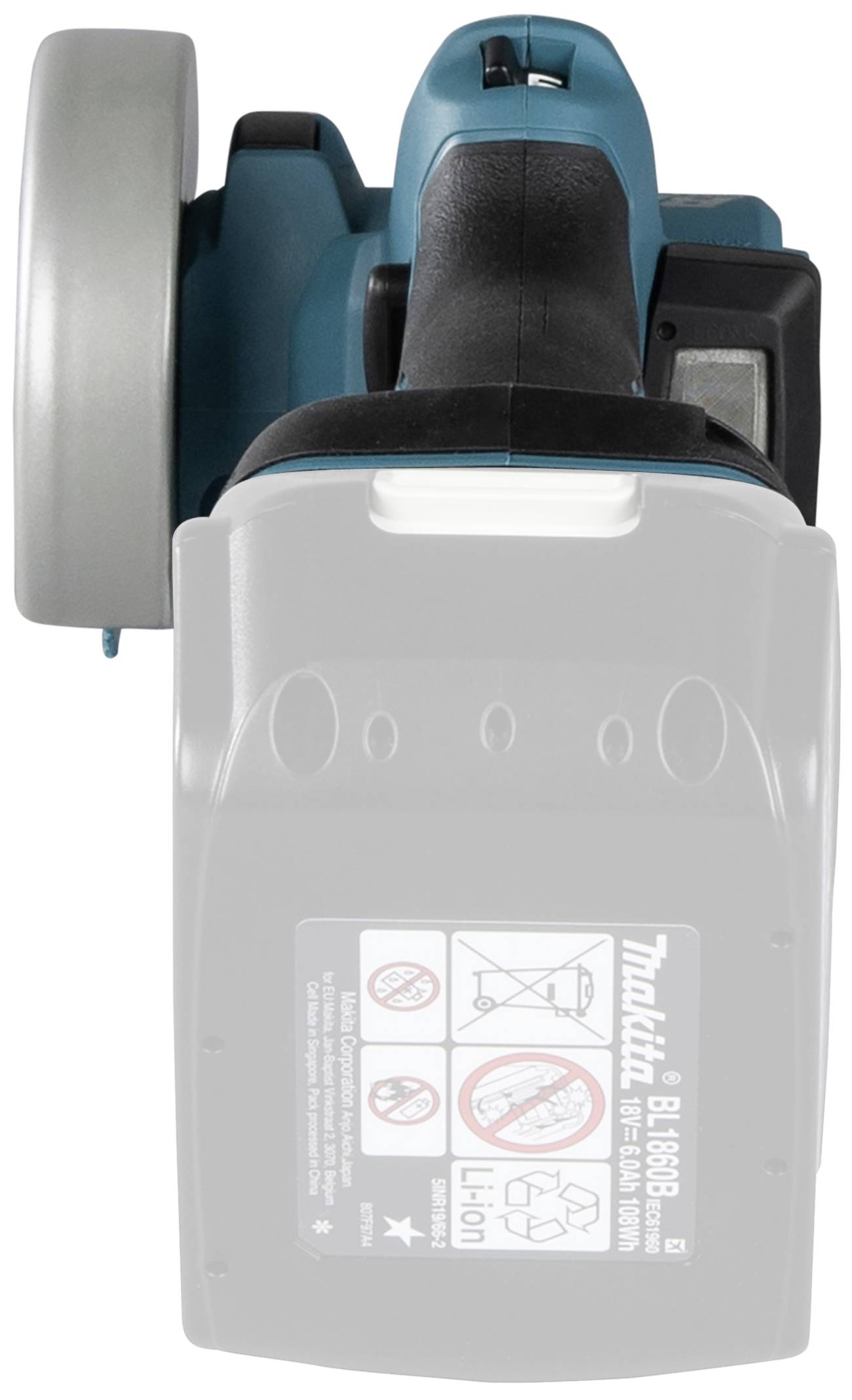 Makita DMC300Z Akku-Winkelschleifer ohne Akku, ohne Ladegerät 18 V