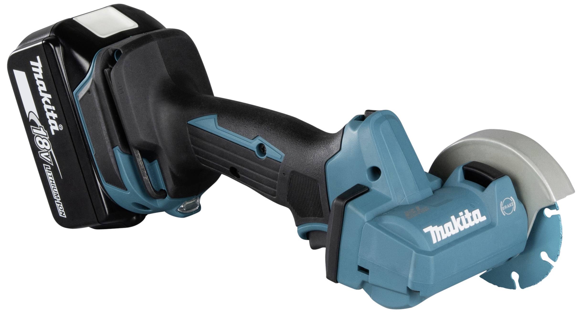 Makita DMC300Z Akku-Winkelschleifer ohne Akku, ohne Ladegerät 18 V
