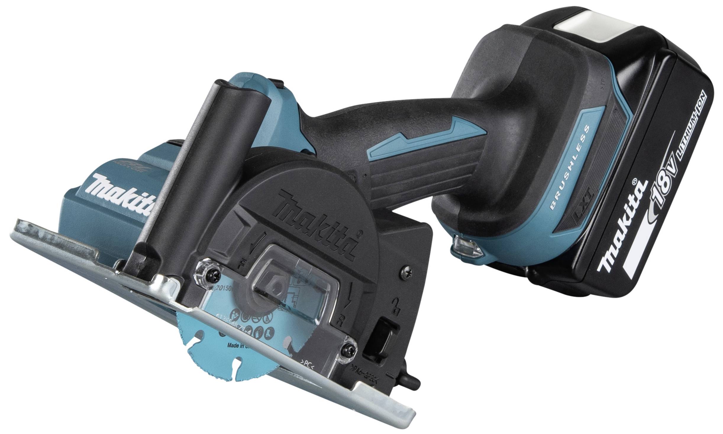 Makita DMC300Z Akku-Winkelschleifer ohne Akku, ohne Ladegerät 18 V
