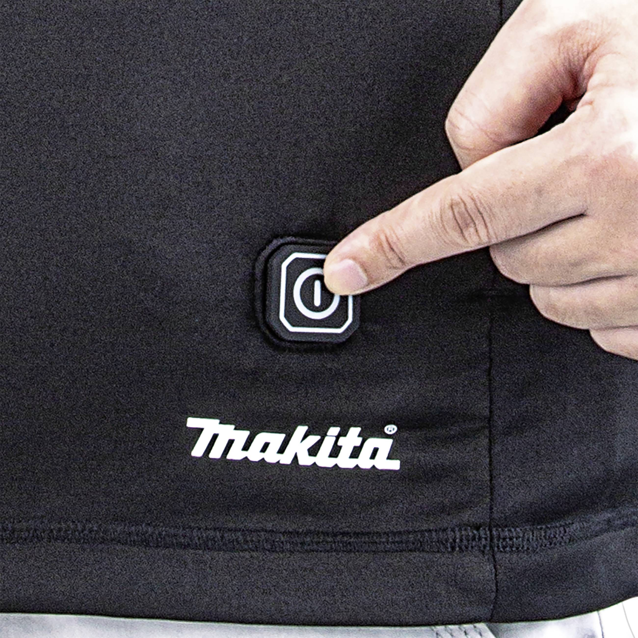 Makita DCX201CXL Thermoshirt Schwarz