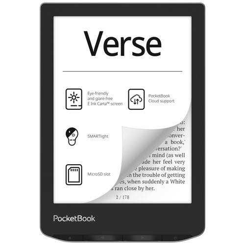PocketBook Verse eBook-Reader 15.2cm (6 Zoll) Grau