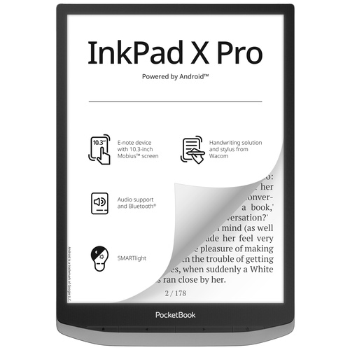 PocketBook InkPad X Pro eBook-Reader 26.2 cm (10.3 Zoll) Grau