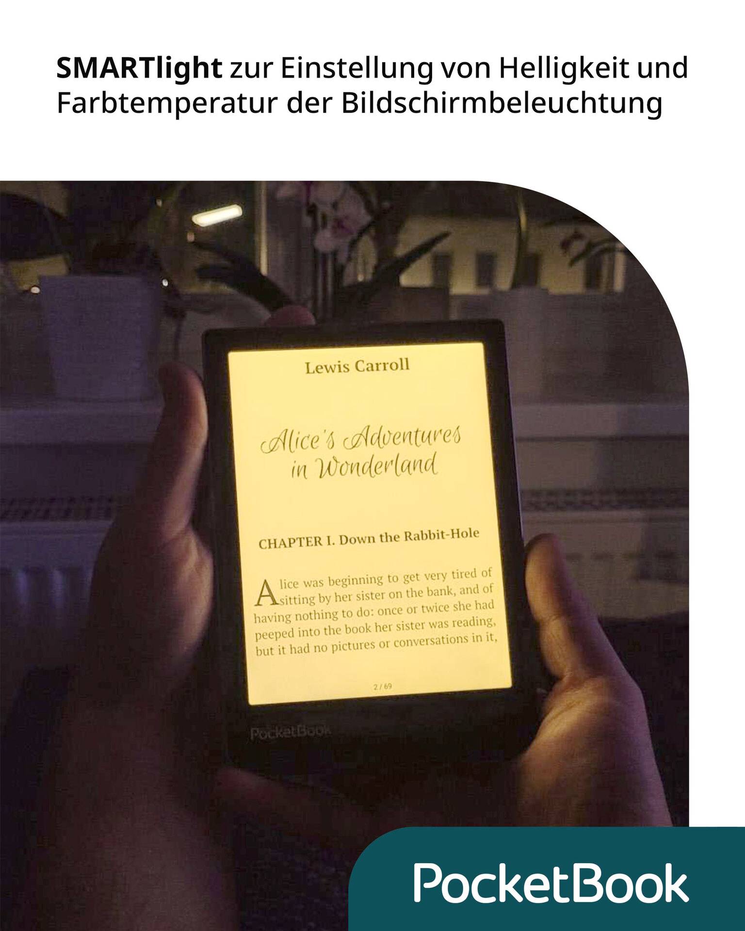 PocketBook Verse Pro eBook-Reader 15.2cm (6 Zoll) Blau