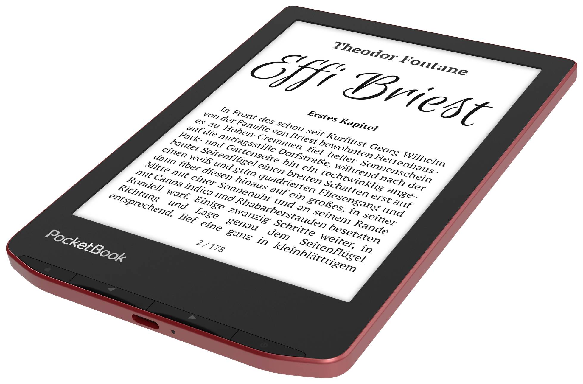 PocketBook Verse Pro eBook-Reader 15.2cm (6 Zoll) Rot