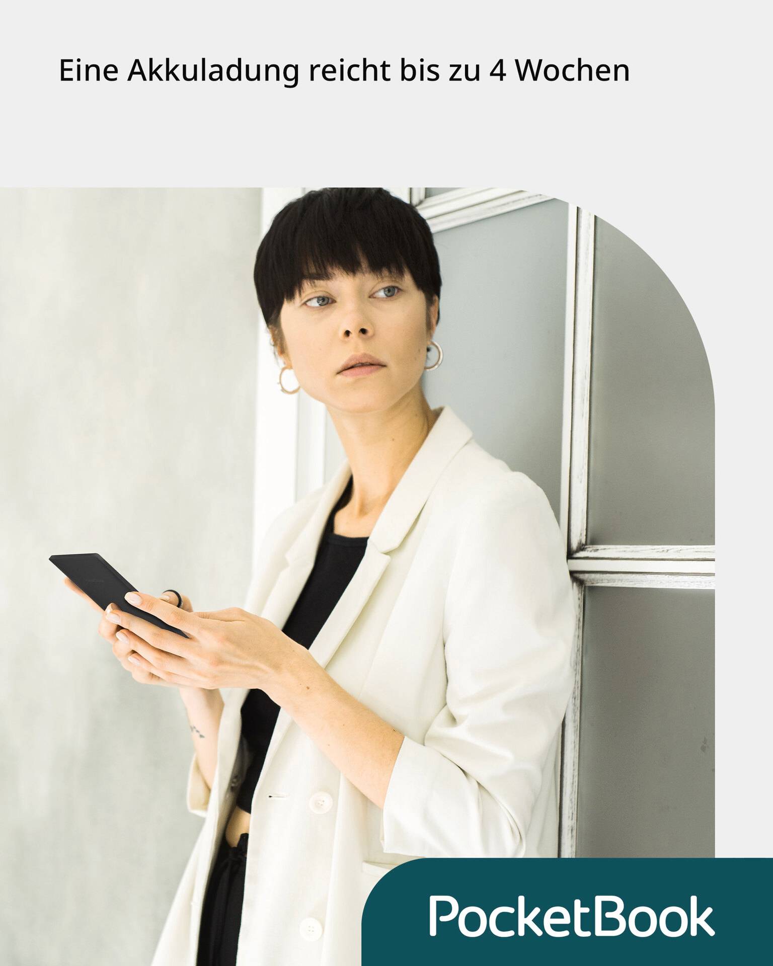 PocketBook Basic Lux 4 eBook-Reader 15.2cm (6 Zoll) Schwarz