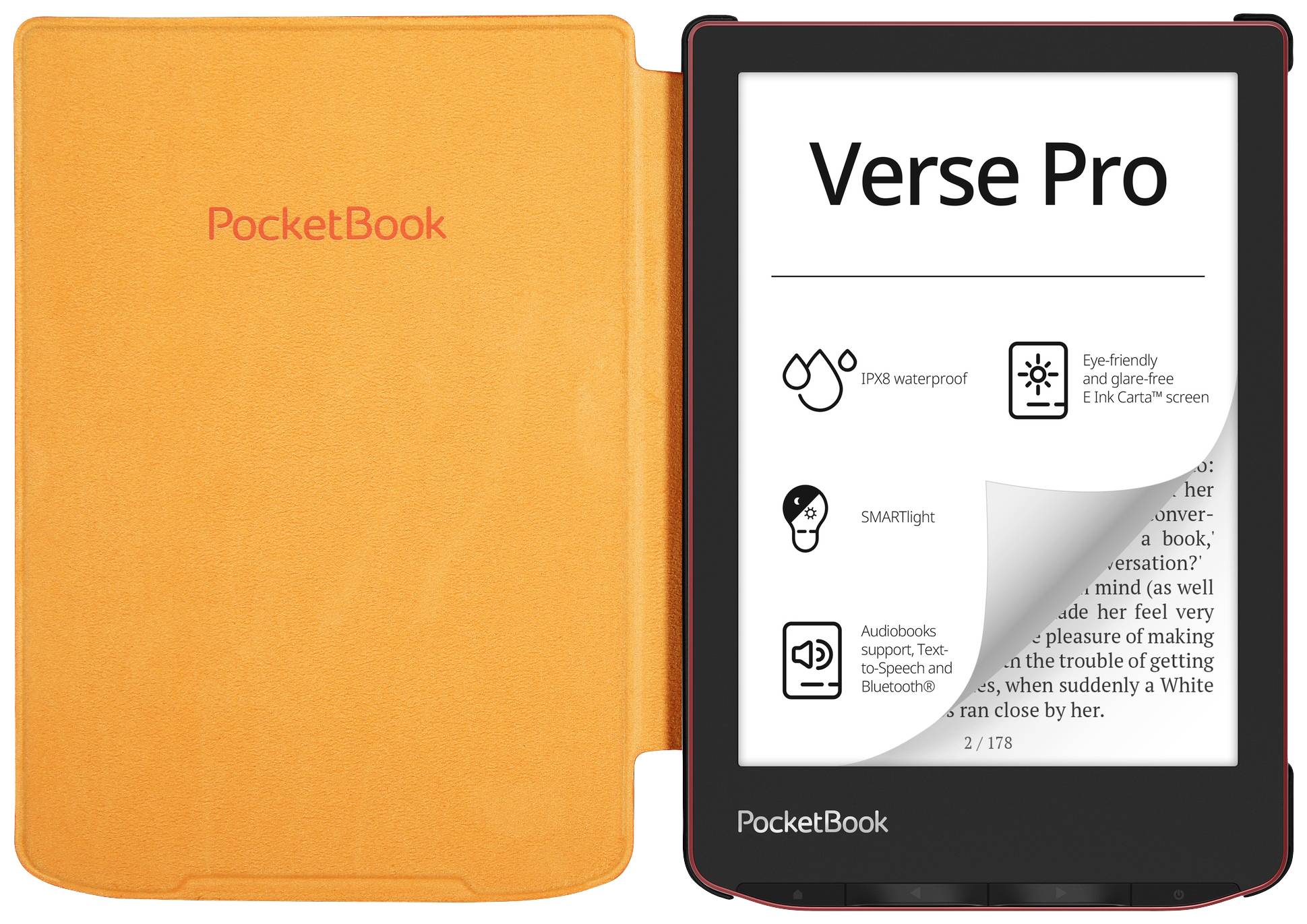 PocketBook Shell eBook Cover Passend für (Modell eBooks): Pocketbook Passend für Display-Größe: 15,2cm (6")