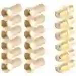 Shiverpeaks BS15-300014 F-Verbinder-Set vergoldet Anschlüsse: F-Stecker, F-Buchse, F-Stecker Kabel- Shiverpeaks BS15-300014 F-Verbinder-Set vergoldet Anschlüsse: F-Stecker, F-Buchse, F-Stecker Kabel-
